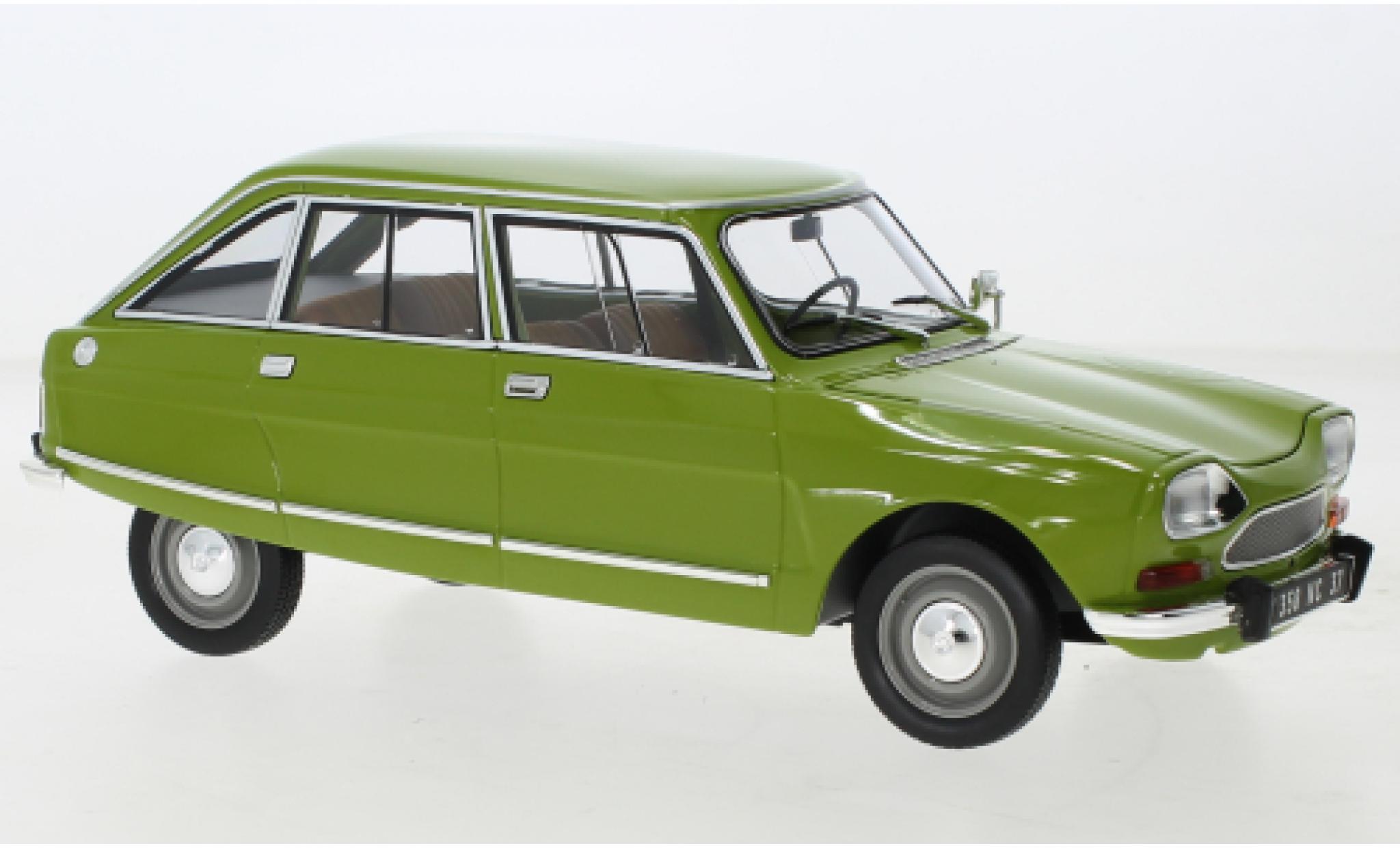 Citroen Ami 8 1/18 Norev Club groen 1969 modelauto