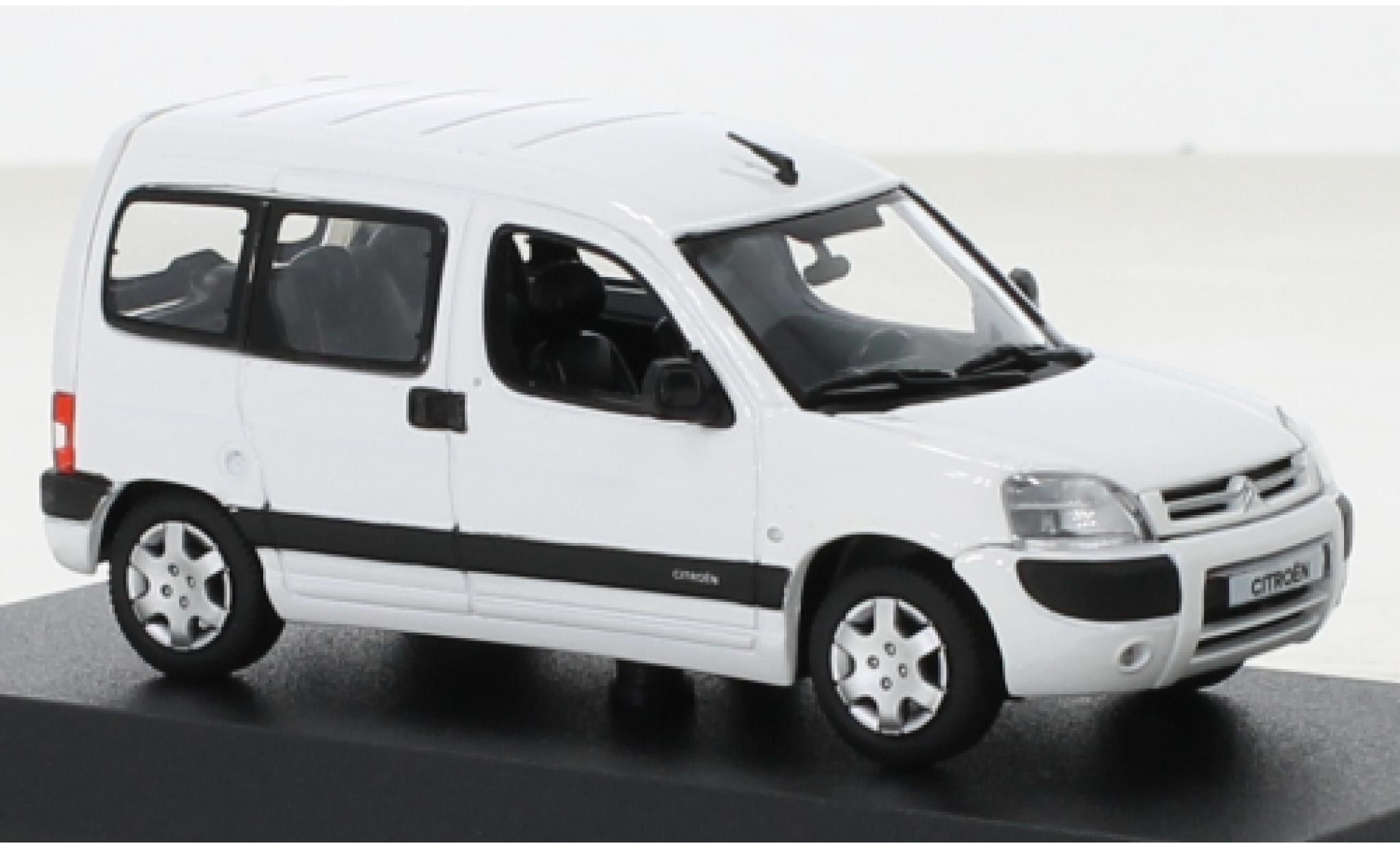 Citroen Berlingo 1/43 Norev wit 2004 modelauto