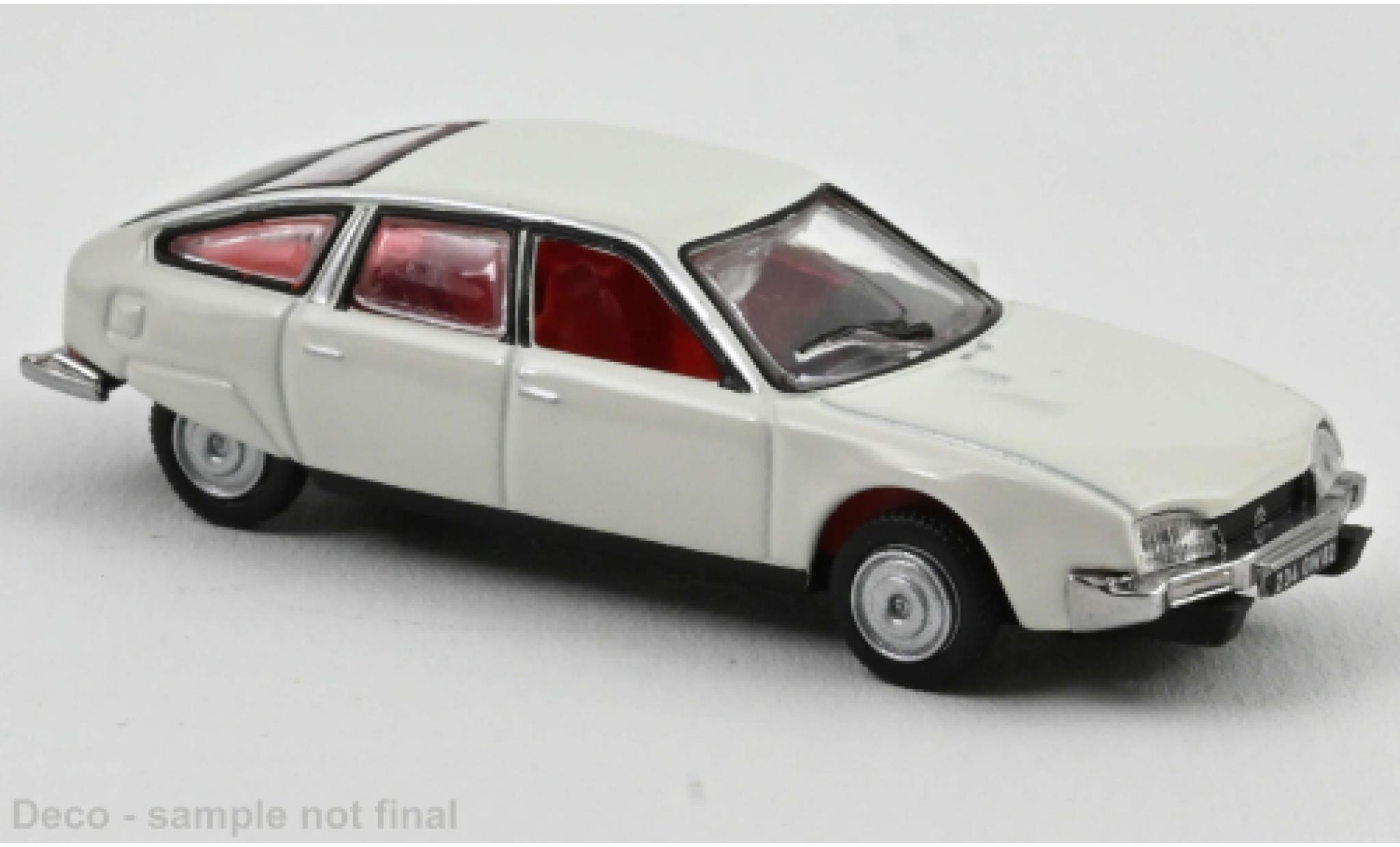 Citroen CX 1/87 Norev 2000 wit 1975 modelauto