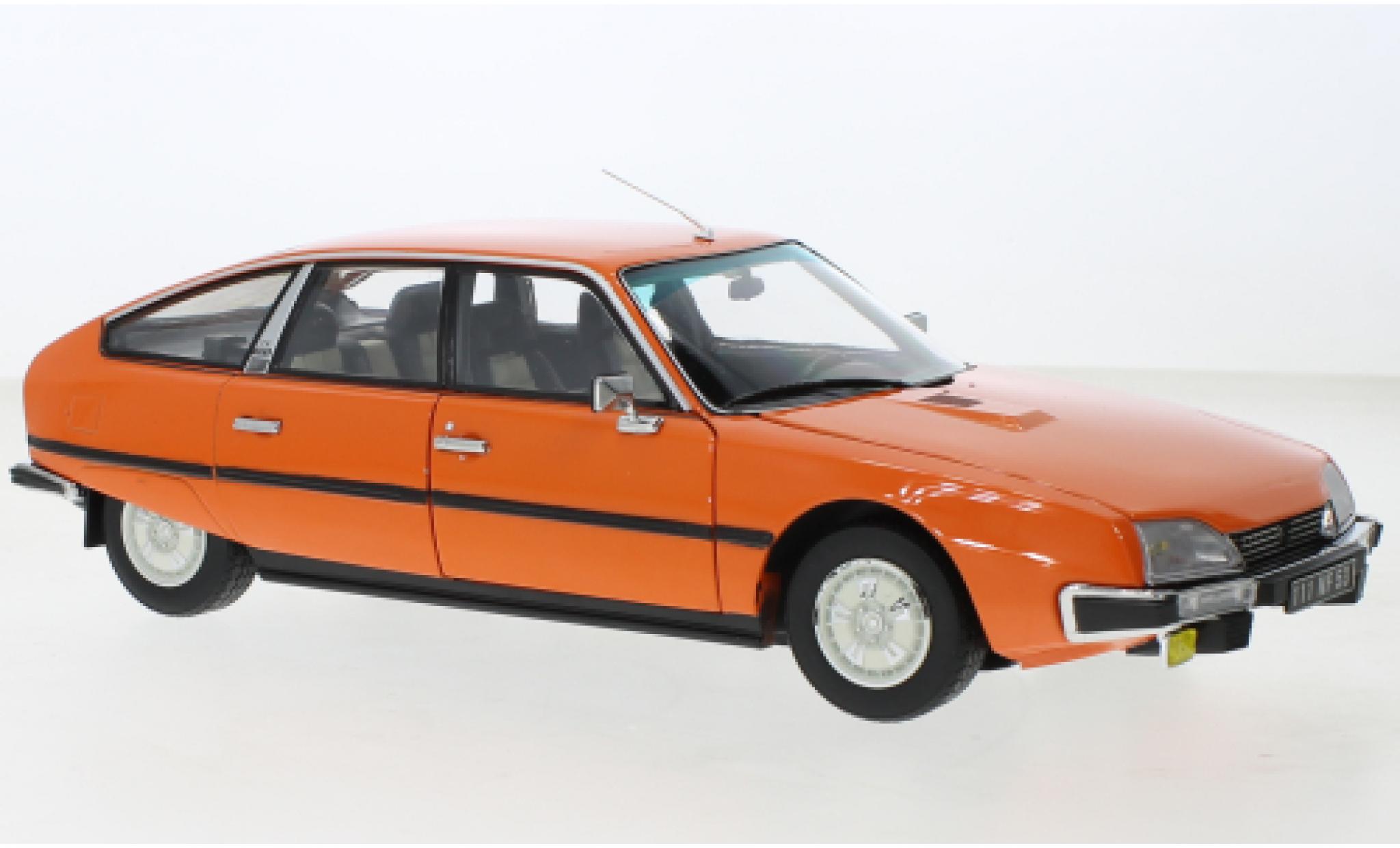 Citroen CX 1/18 Norev 2400 GTI Oranje clair 1977 modelauto