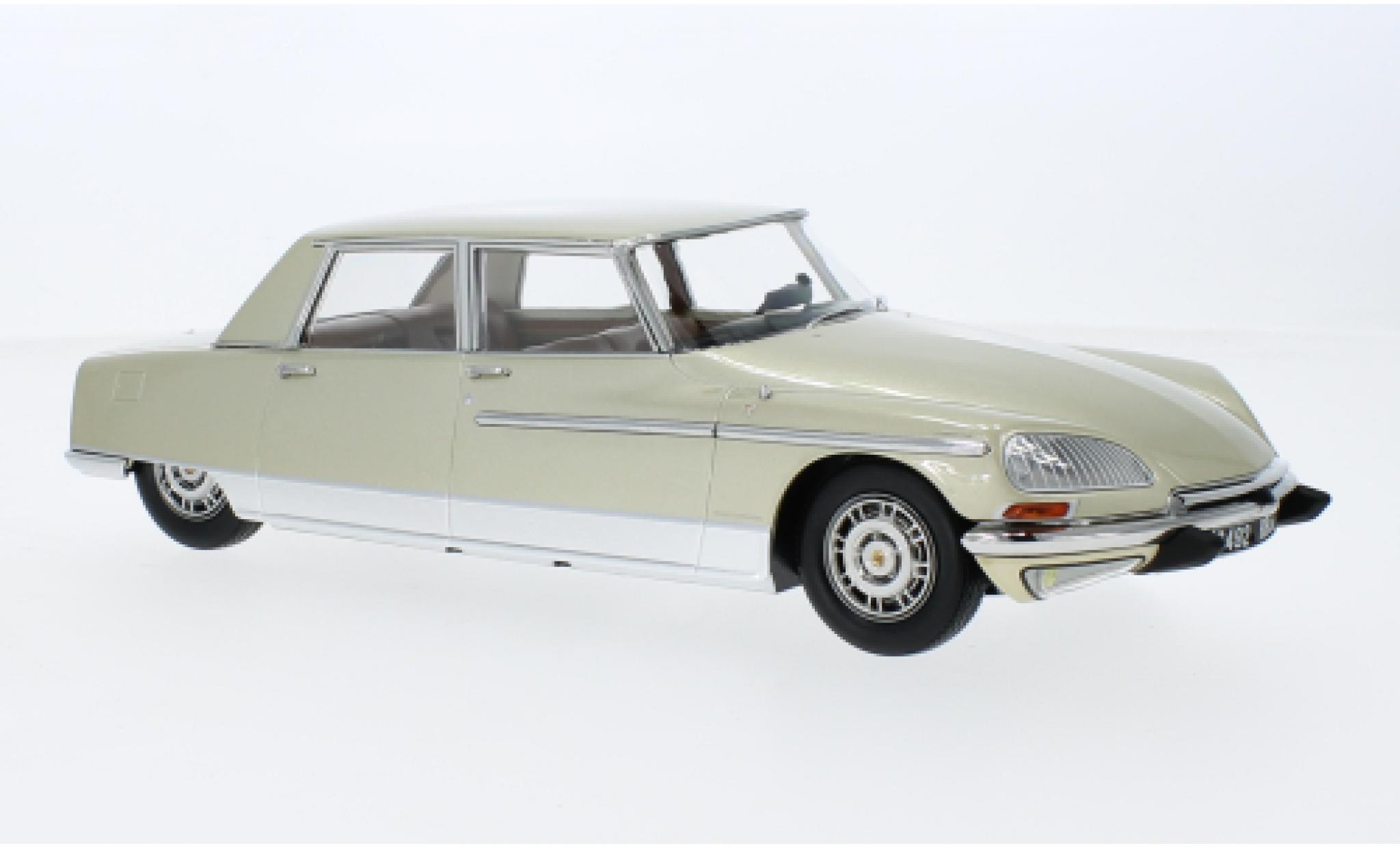 Citroen DS 1/18 Norev 21 Lorraine metallic beige 1969 modelauto