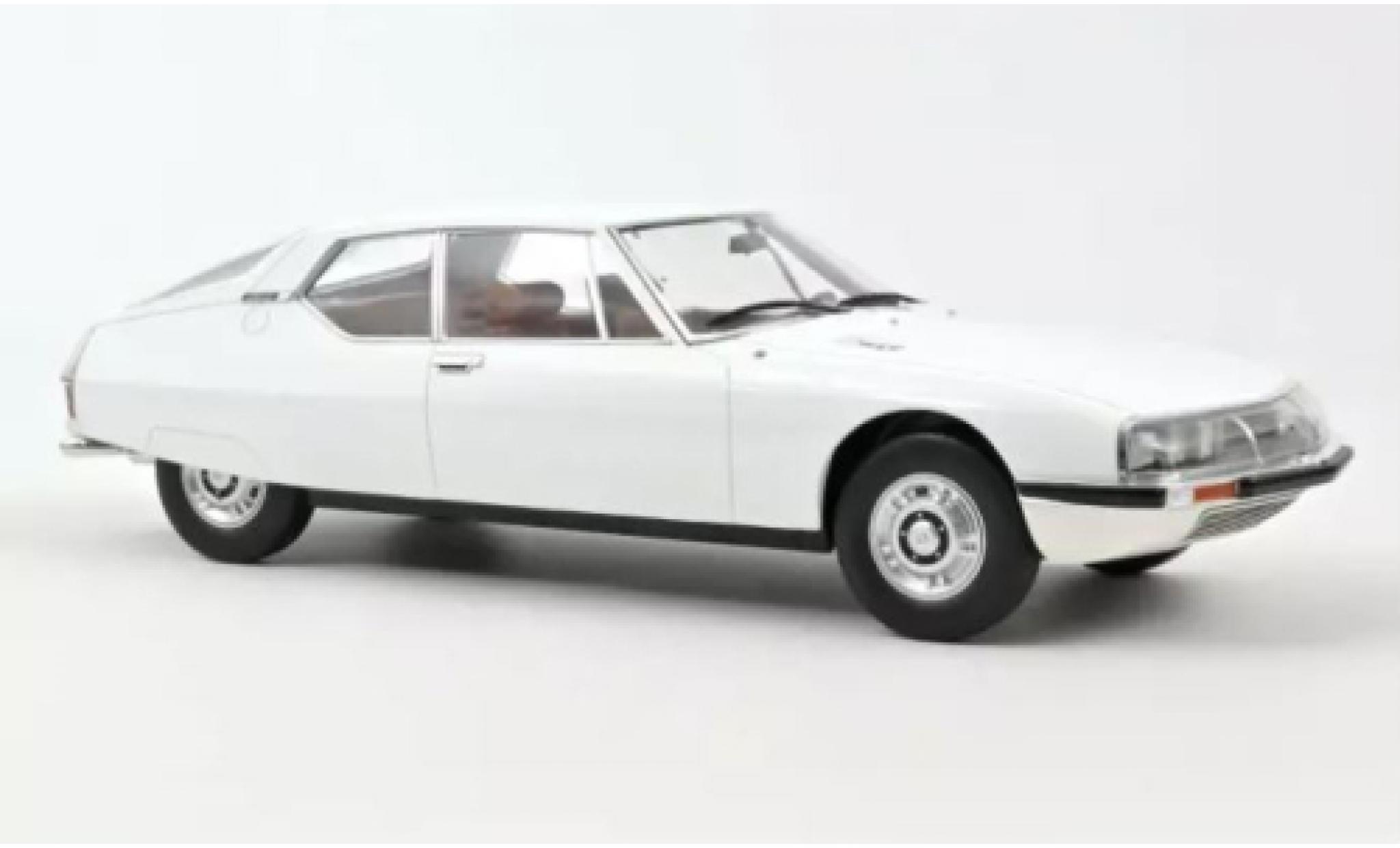 Citroen SM 1/12 Norev wit 1970 modelauto