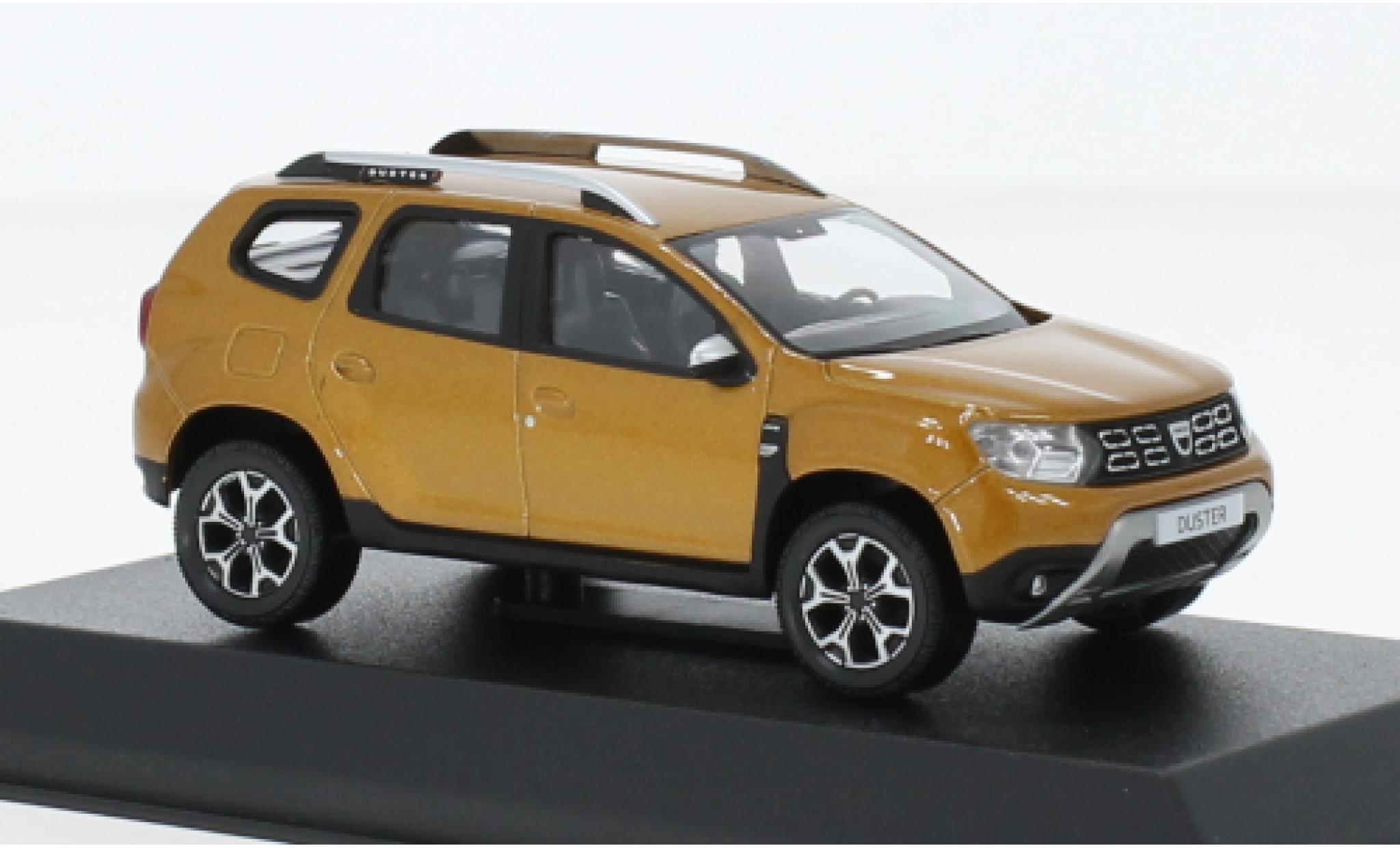 Dacia Duster 1/43 Norev metallic oranje 2017 modelauto