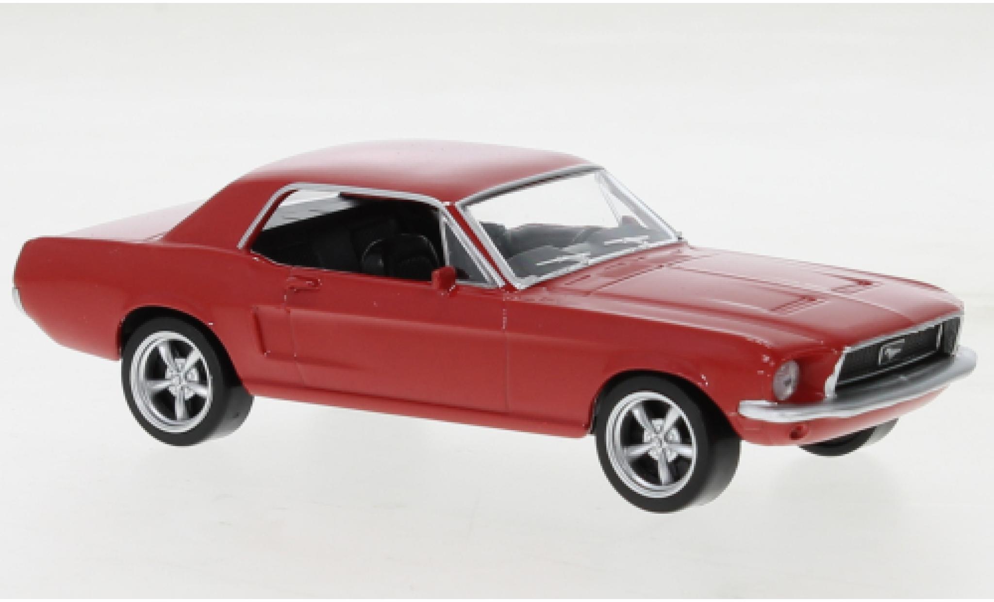 Ford Mustang 1/43 Norev rood 1968 modelauto