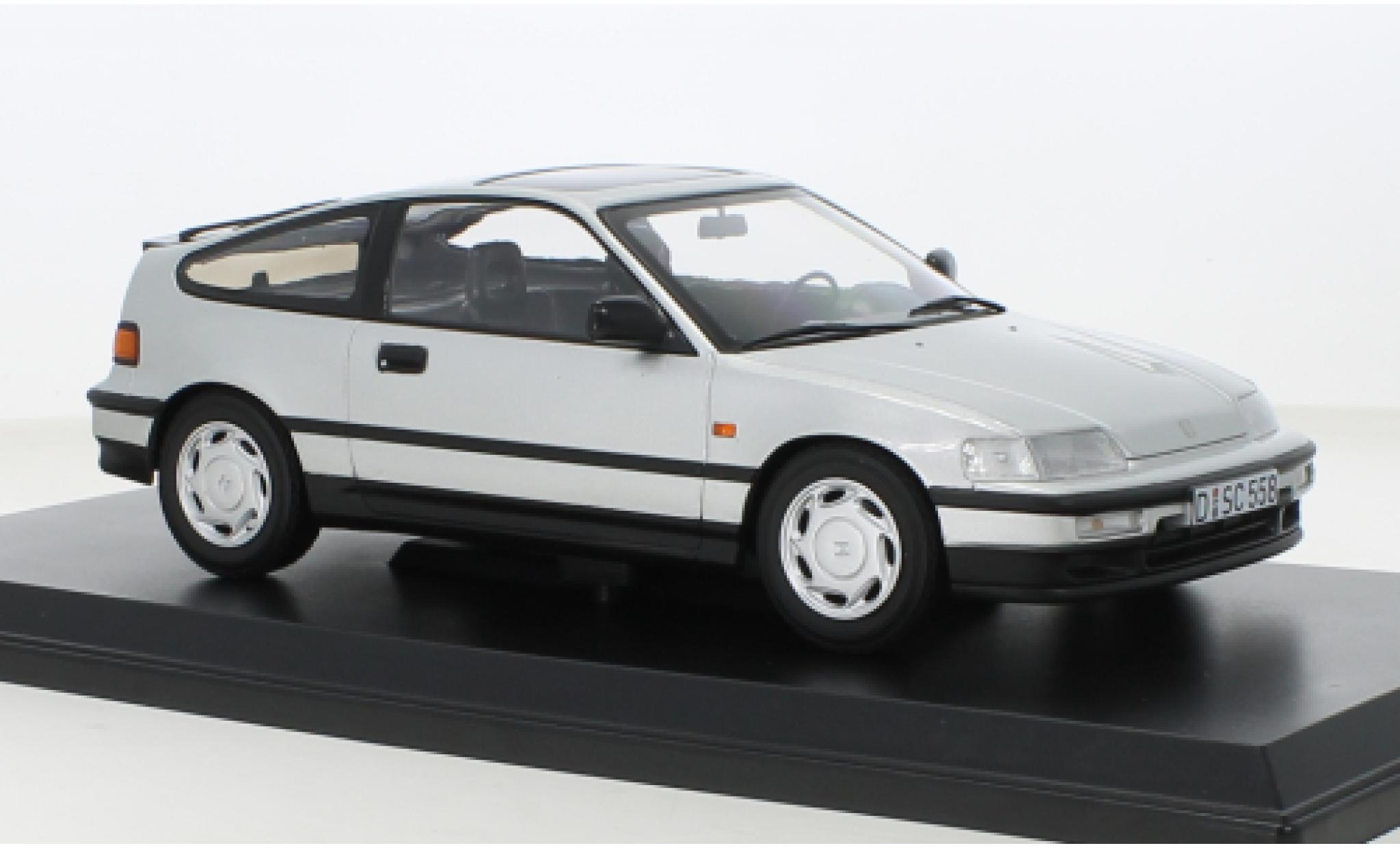 Honda CRX 1/18 Norev grijs 1990 modelauto