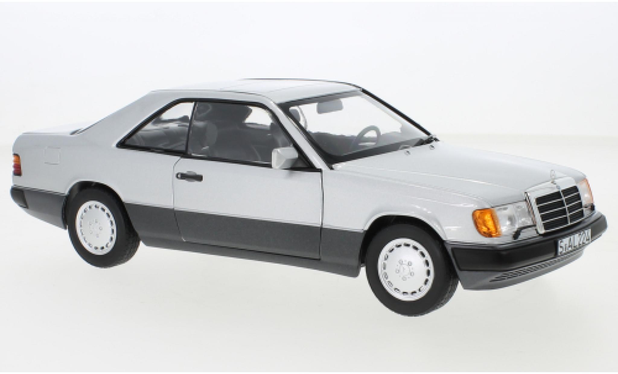 Mercedes Classe E 1/18 Norev 300 CE-24 (C124) grijs 1990 modelauto