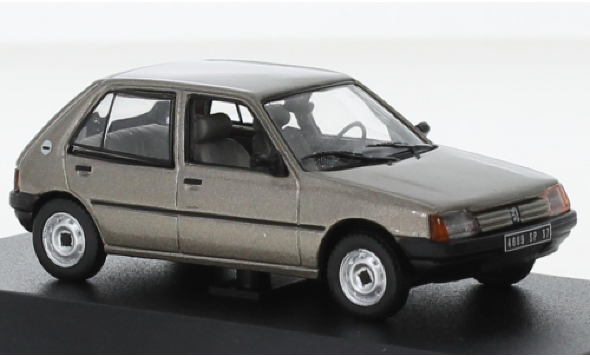 Peugeot 205 1/43 Norev GL metallic brun clair 1988 modelauto