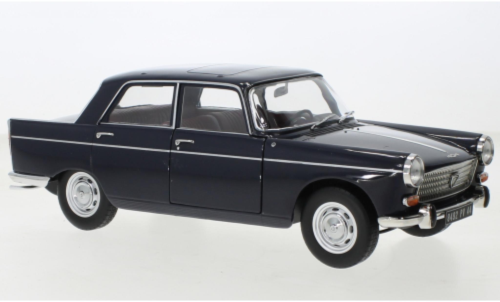 Peugeot 404 1/18 Norev blauw 1965 modelauto