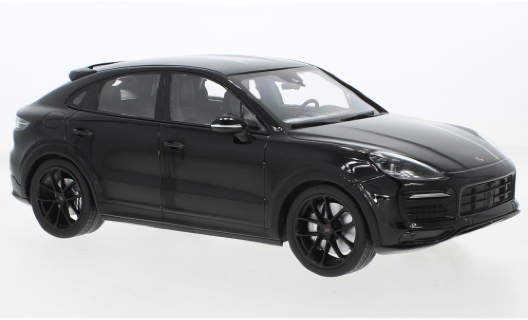 Porsche Cayenne S 1/18 Norev Coupe zwart 2019 modelauto