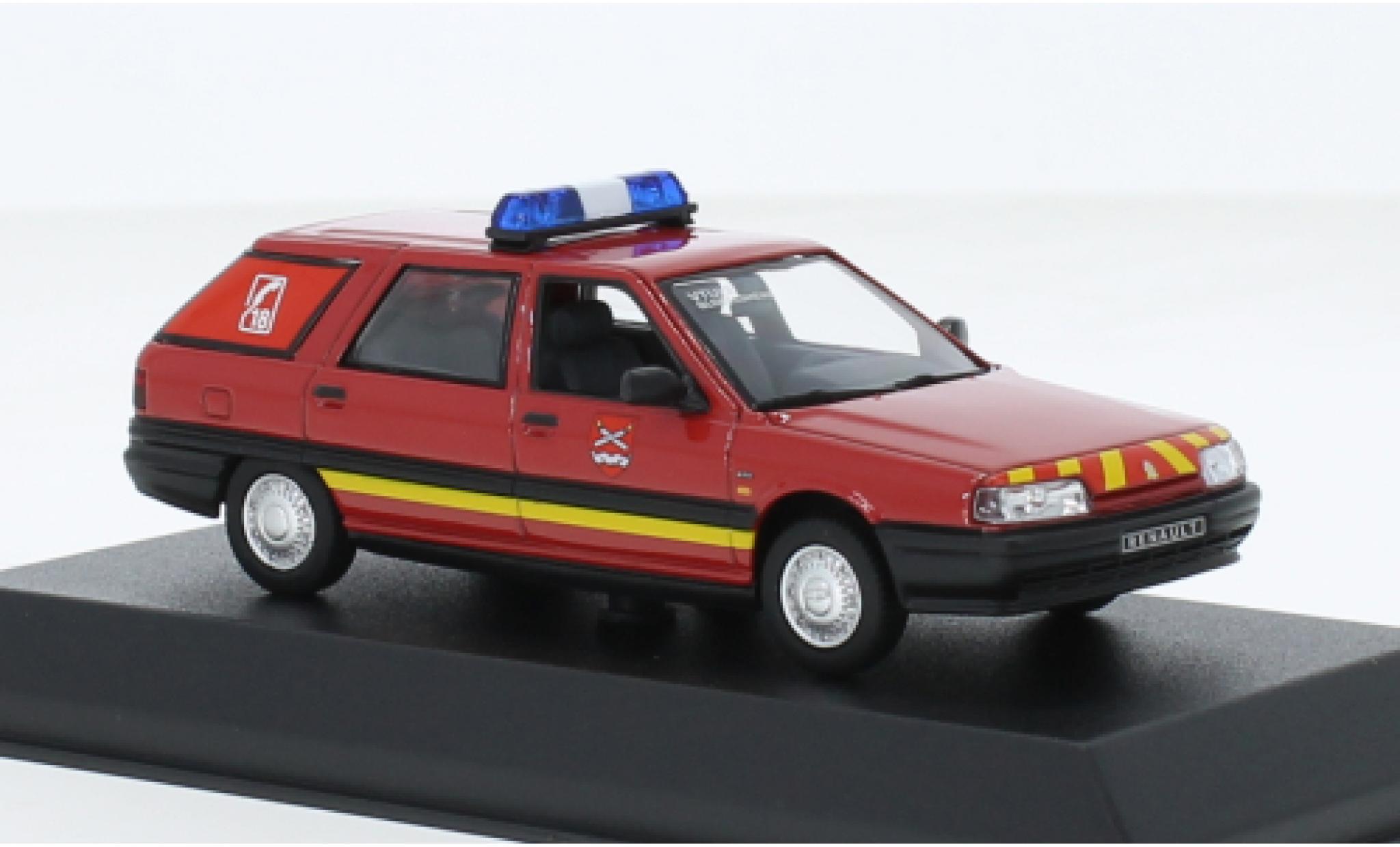Renault 21 1/43 Norev Nevada Brandweer - VTULE (F) 1991 modelauto