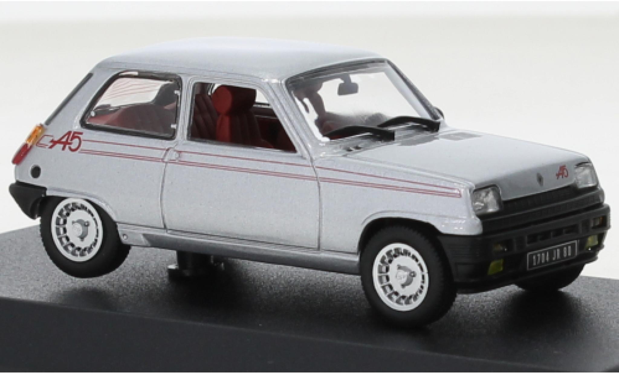 Renault 5 1/43 Norev Alpine grijs 1980 modelauto