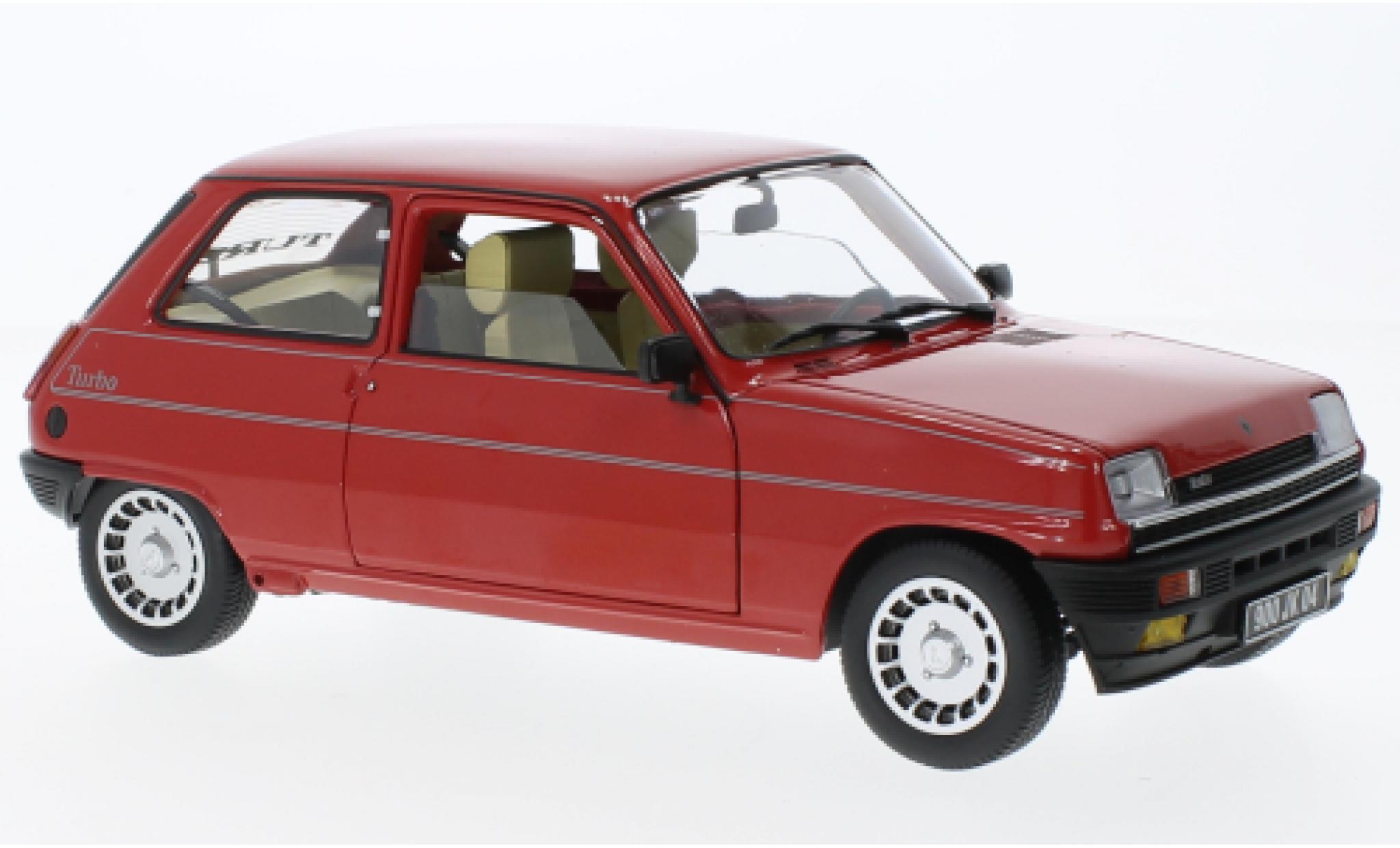 Renault 5 1/18 Norev Alpine Turbo rood 1982 modelauto
