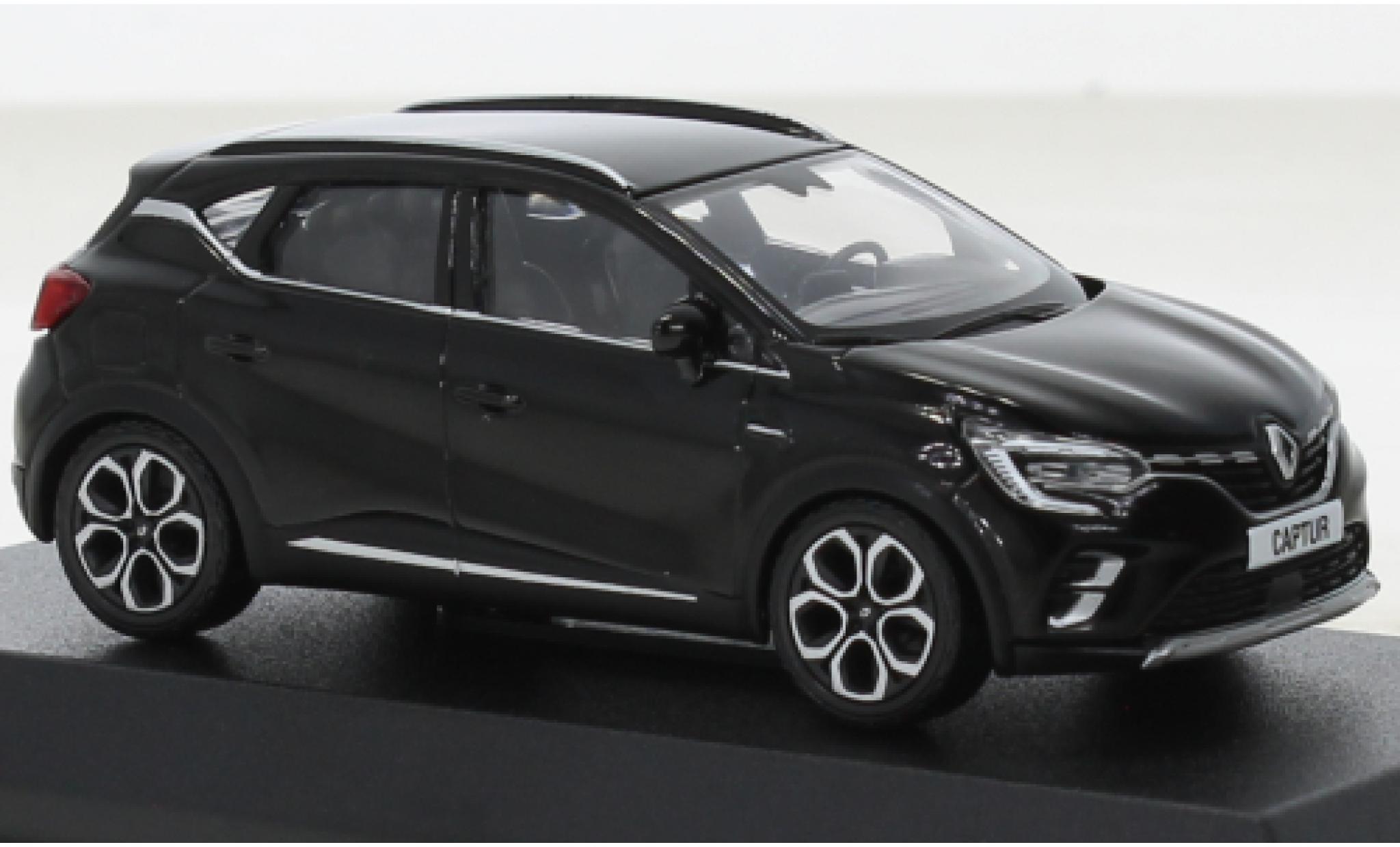 Renault Captur 1/43 Norev zwart 2022 modelauto