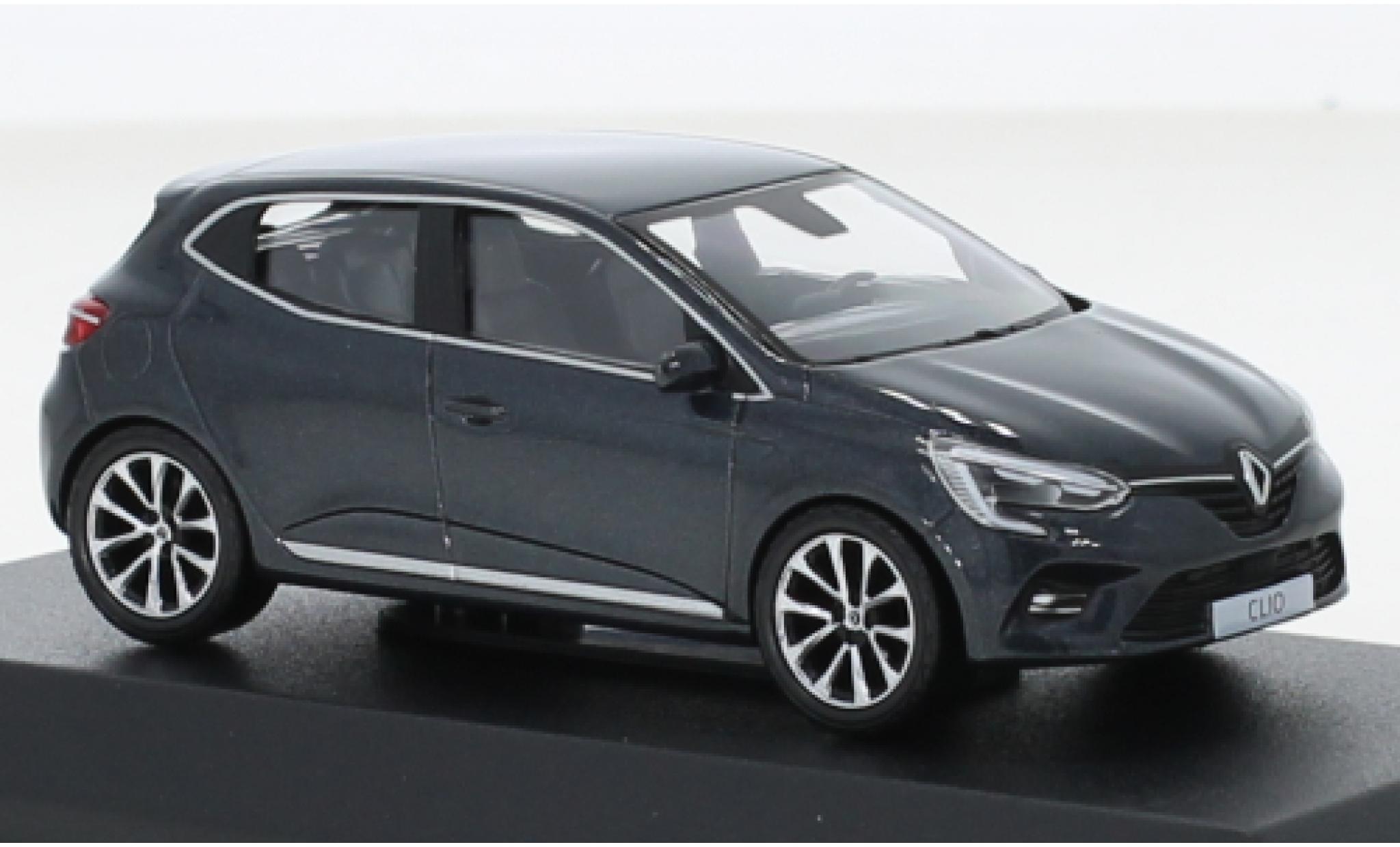 Renault Clio 1/43 Norev metallic grijs 2019 modelauto