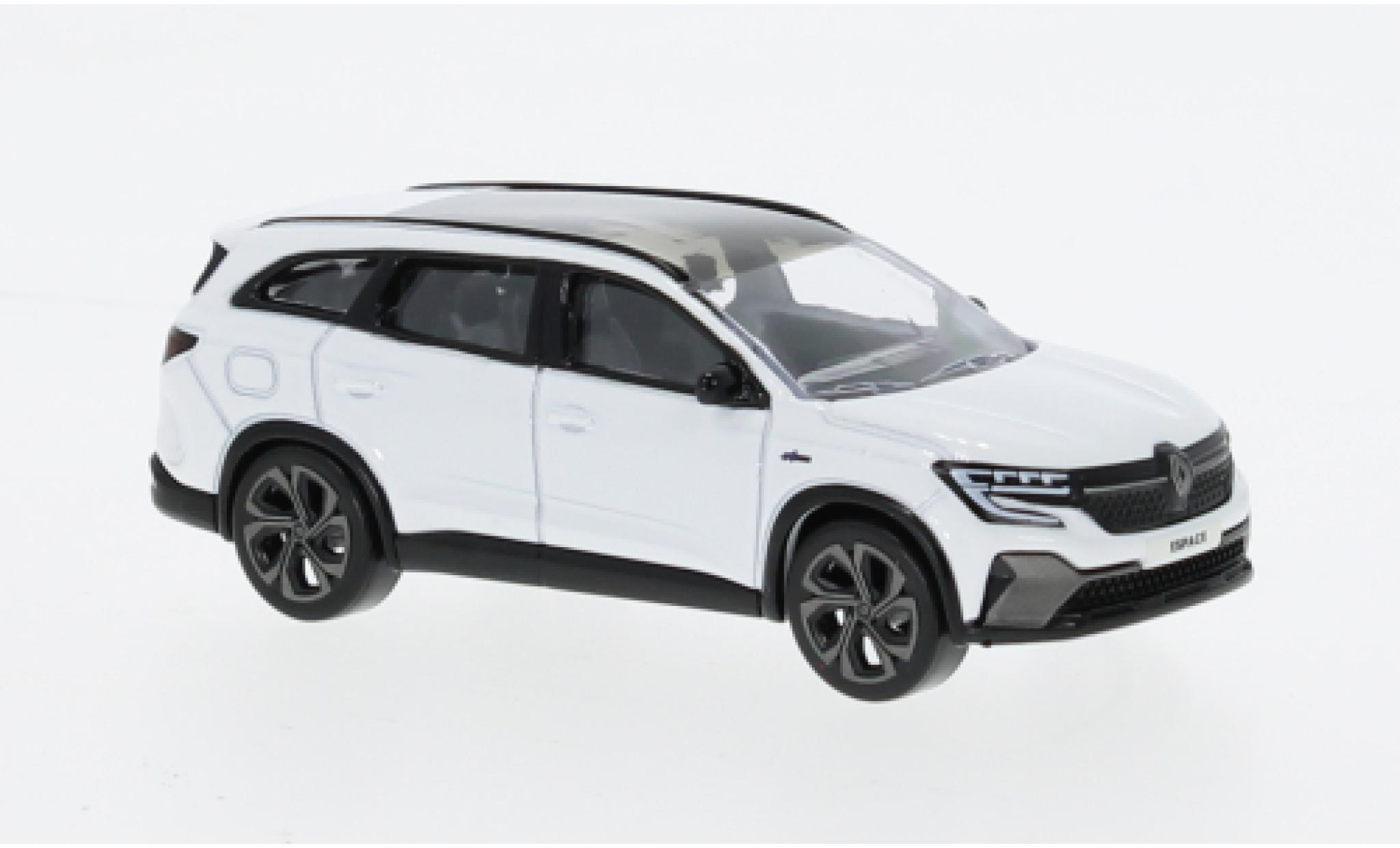 Renault Espace 1/64 Norev Esprit Alpine E-Tech hybride metallic wit 2023 modelauto