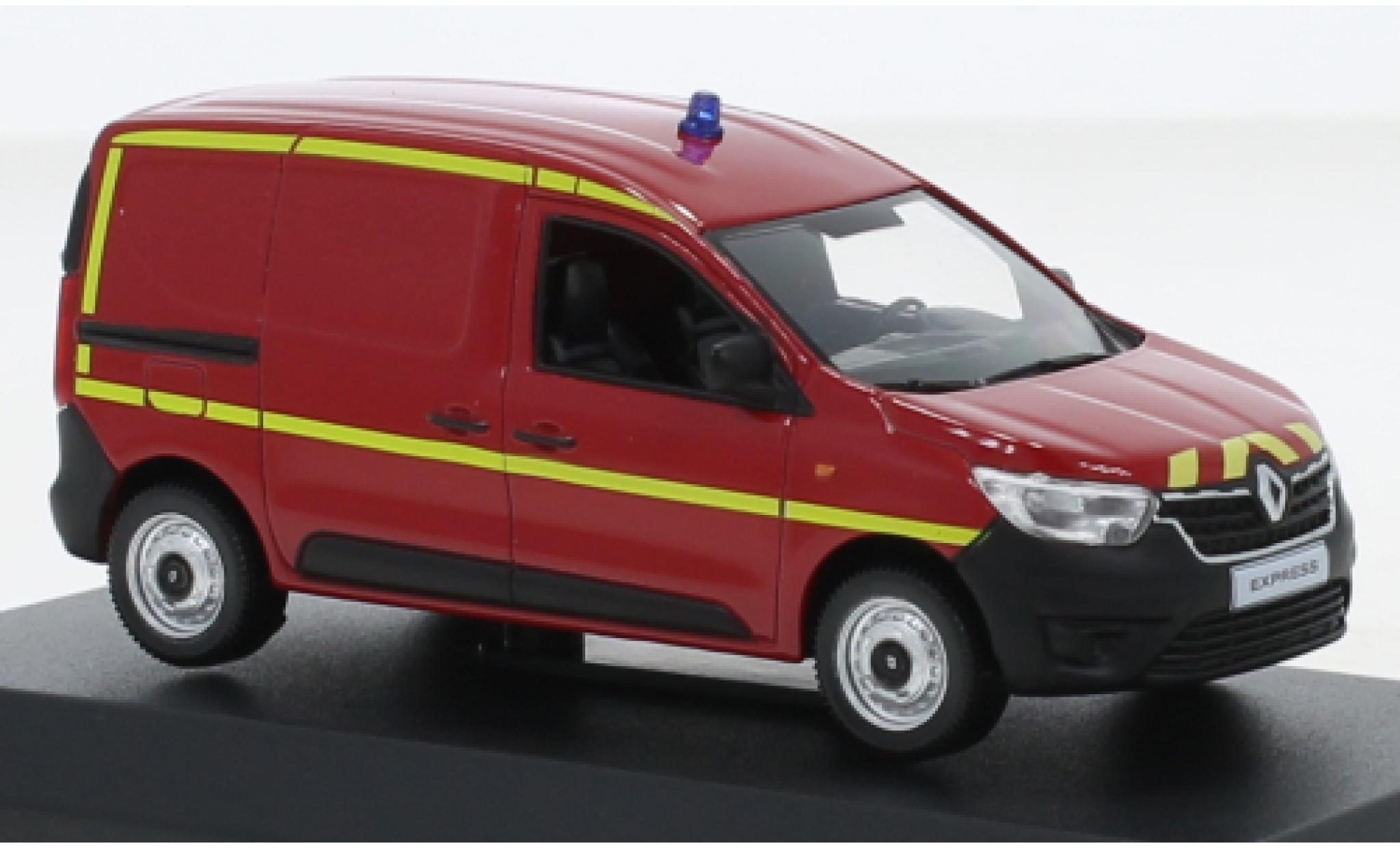 Renault Express 1/43 Norev Brandweer (F) 2021 modelauto