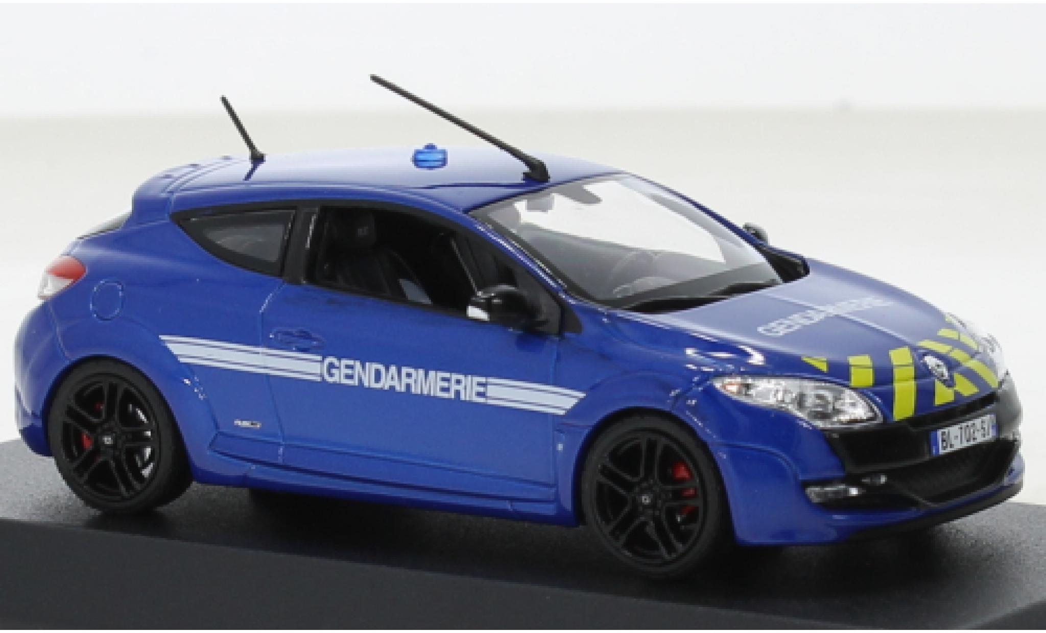 Renault Megane 1/43 Norev R.S. Gendamerie (F) 2011 modelauto