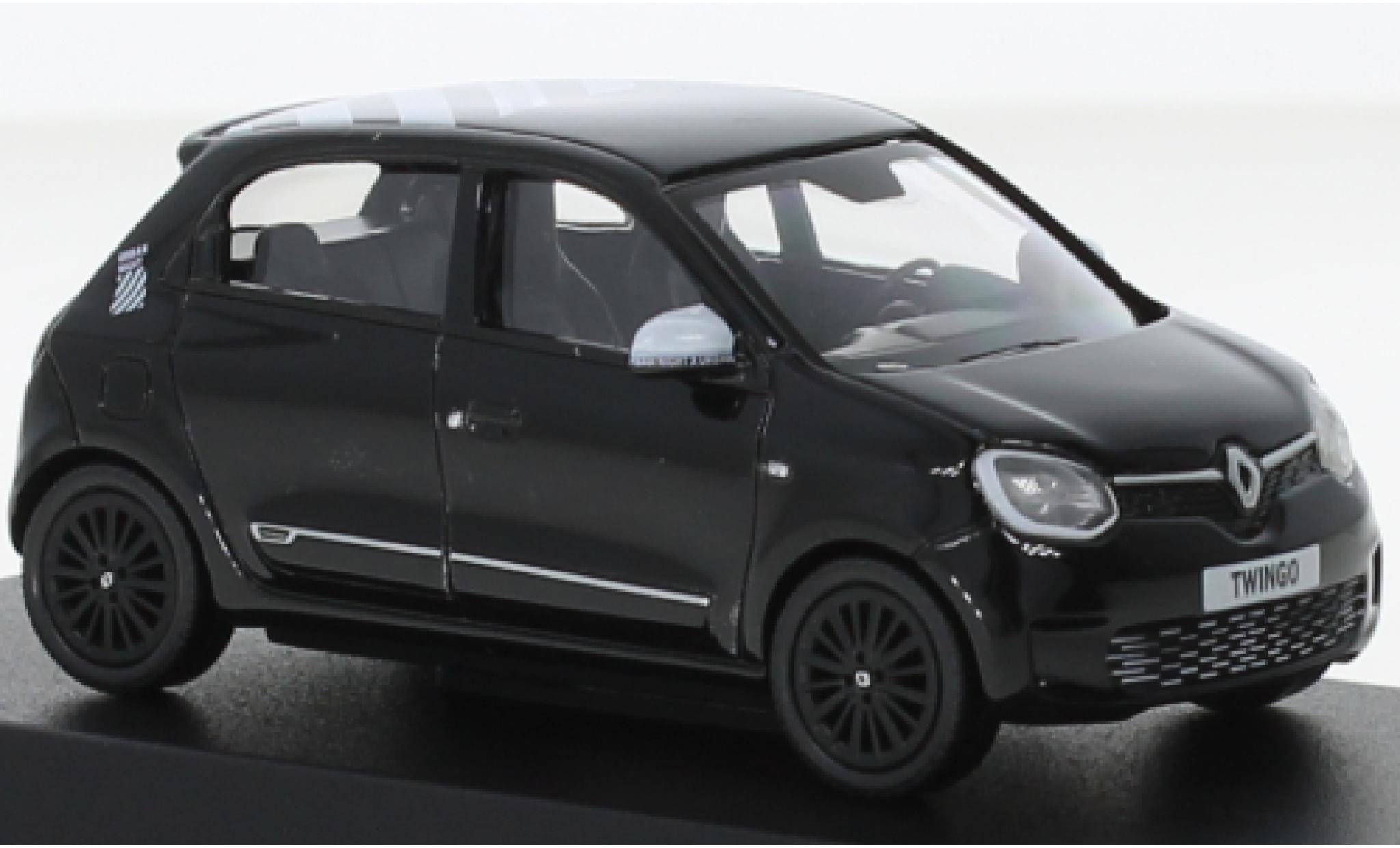 Renault Twingo 1/43 Norev Urban Night zwart 2021 modelauto