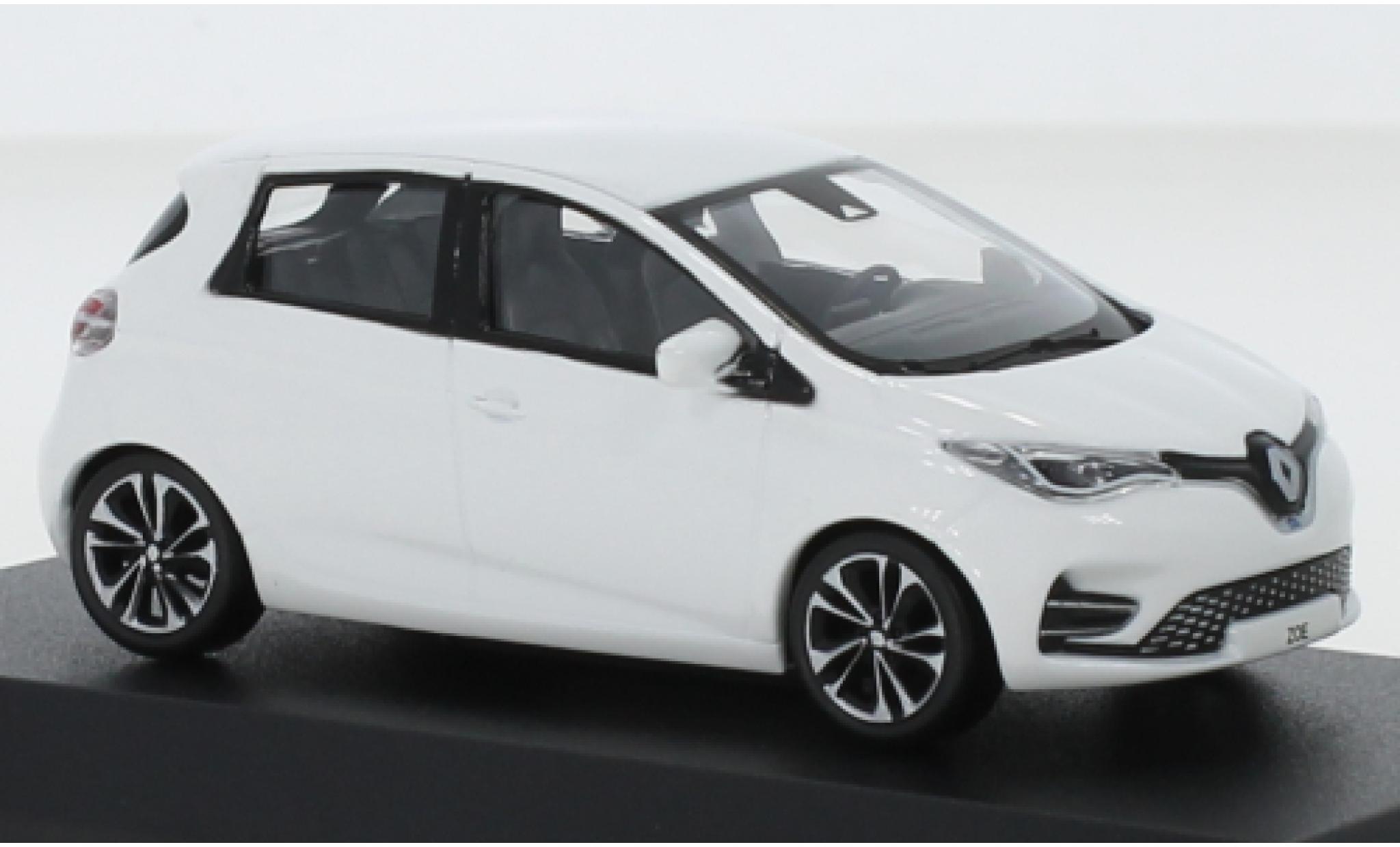 Renault Zoe 1/43 Norev wit 2020 modelauto