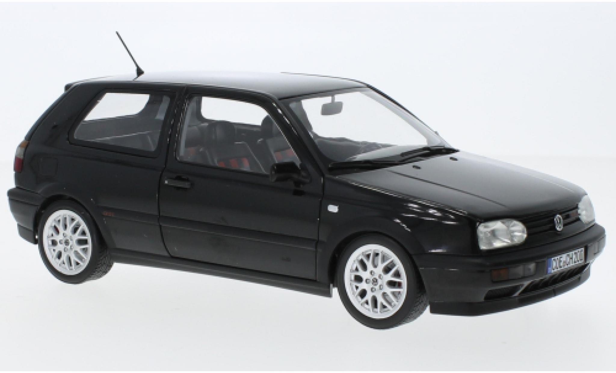 Volkswagen Golf 1/18 Norev III GTI zwart 1996 modelauto
