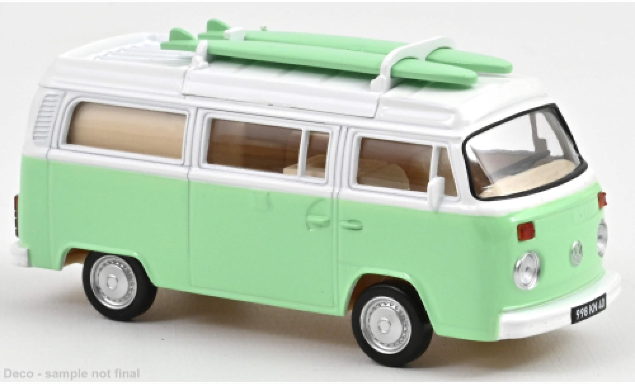 Volkswagen T2 1/43 Norev b Camper Van la chaux 1973 modelauto