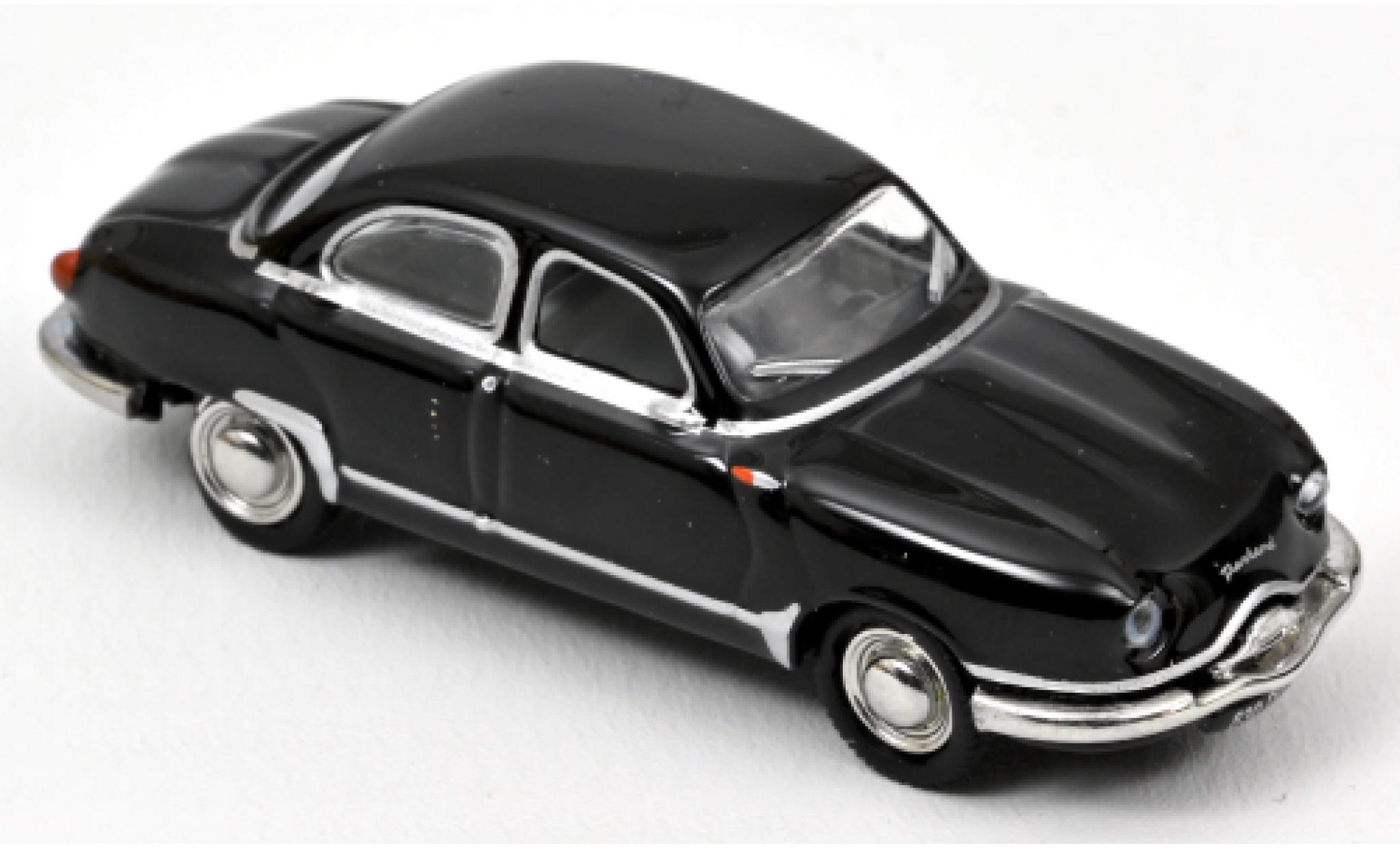 Panhard Dyna 1/87 Norev Z12 zwart 1957 modelauto