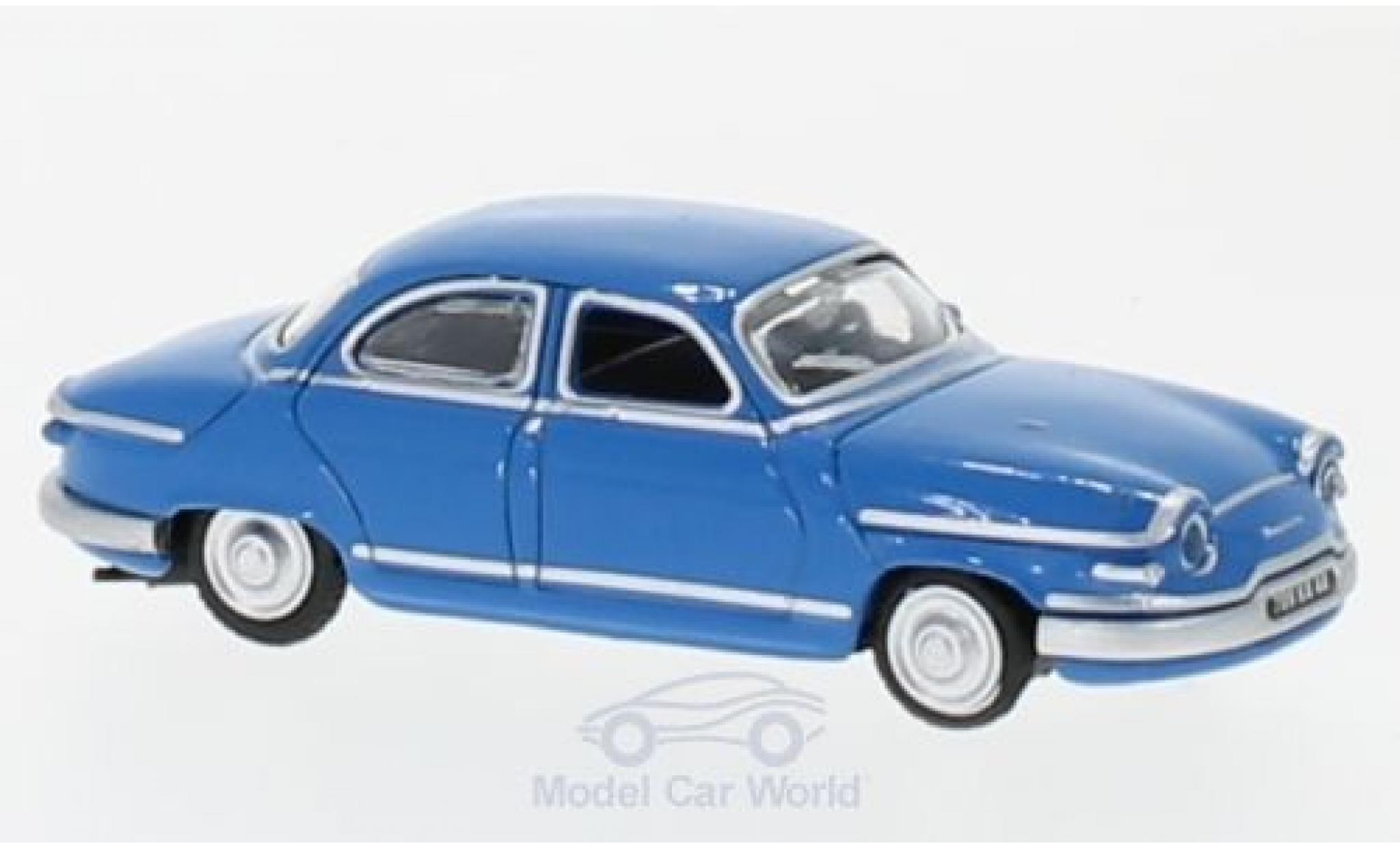 Panhard PL 17 1/87 Norev blauw 1961 modelauto
