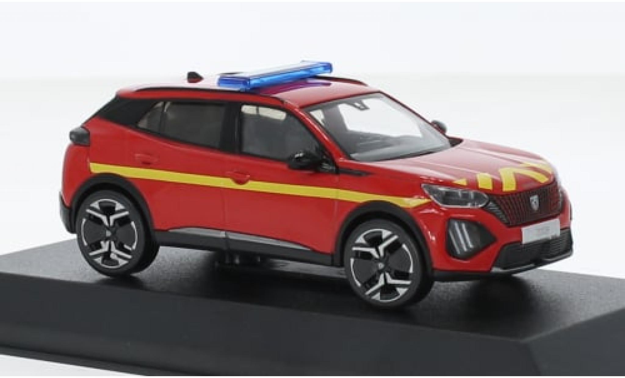 Peugeot 2008 1/43 Norev Brandweer (F) 2024 1:43 modelauto