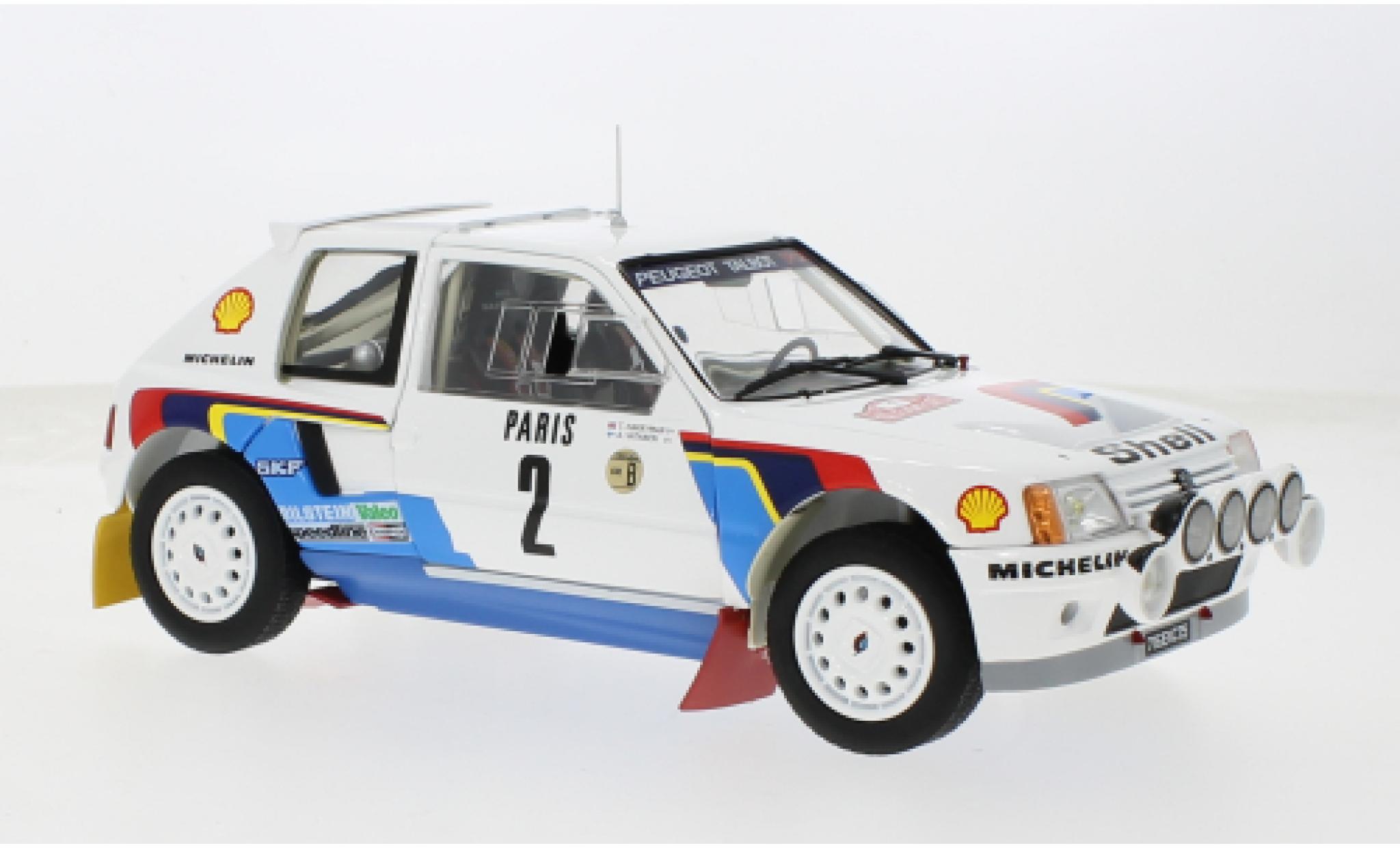 Peugeot 205 1/18 Norev T16 No.2 Rallye WM Rallye Monte Carlo 1985 1:18 modelauto