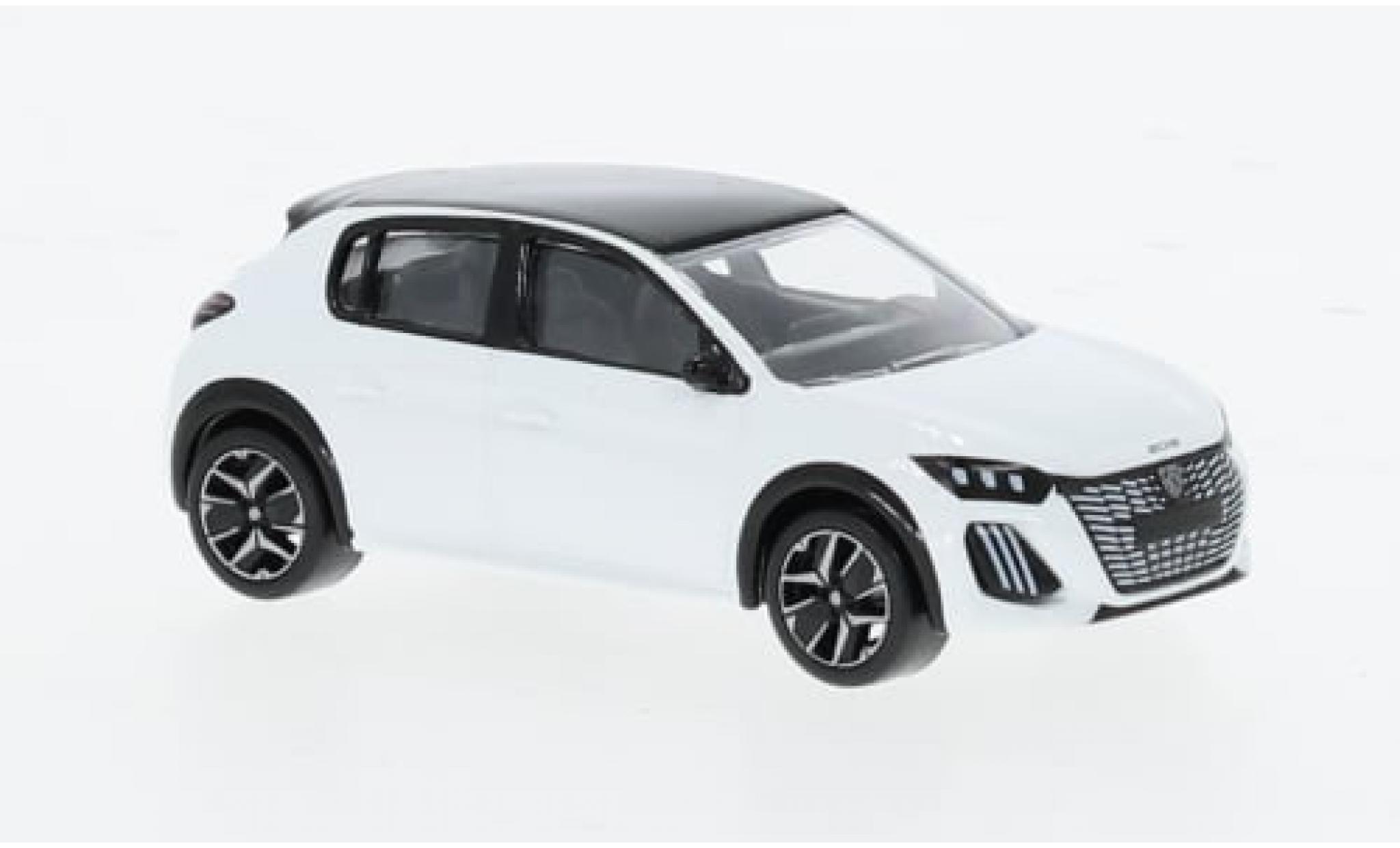 Peugeot 208 1/64 Norev wit 2024 1:64 modelauto