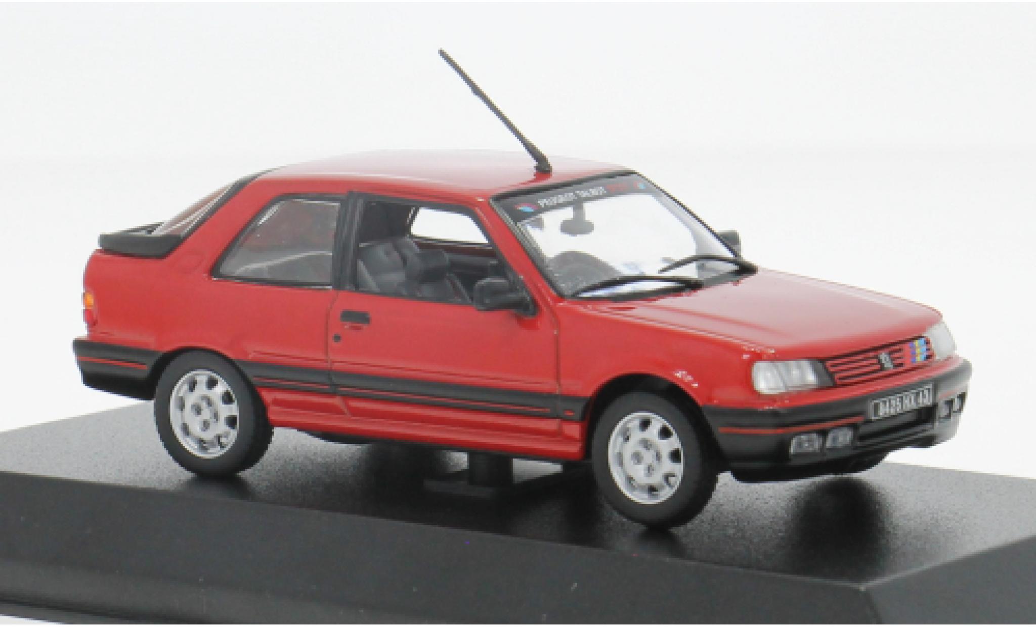 Peugeot 309 1/43 Norev GTi rood 1987 1:43 modelauto