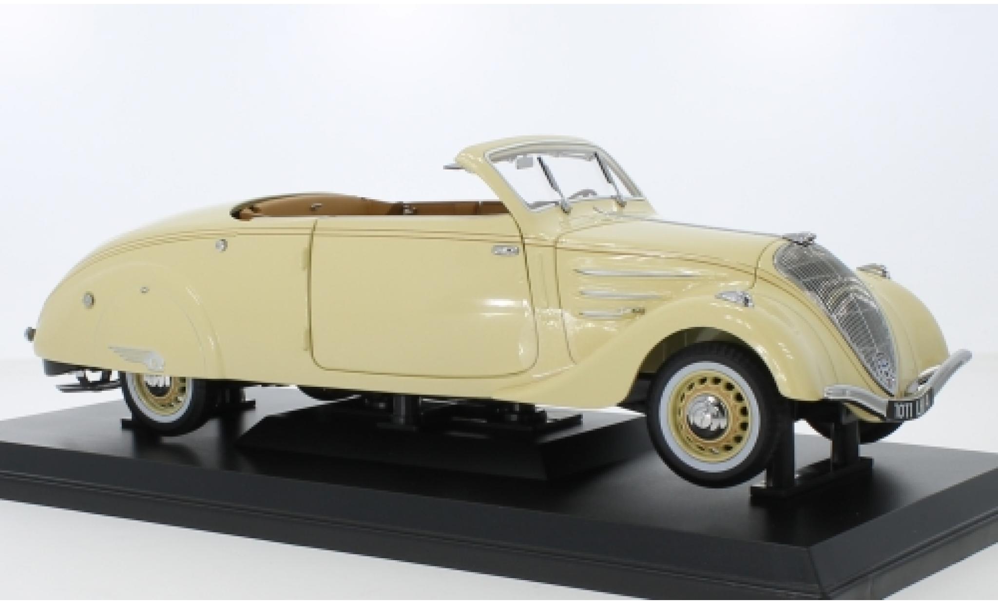 Peugeot 402 1/18 Norev Eclipse beige 1937 modelauto