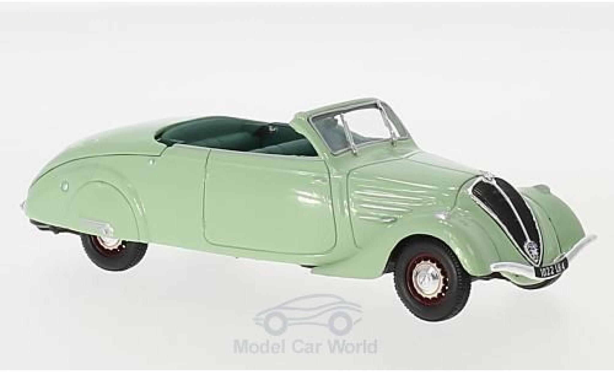 Peugeot 402 1/43 Norev Eclipse groen 1937 modelauto