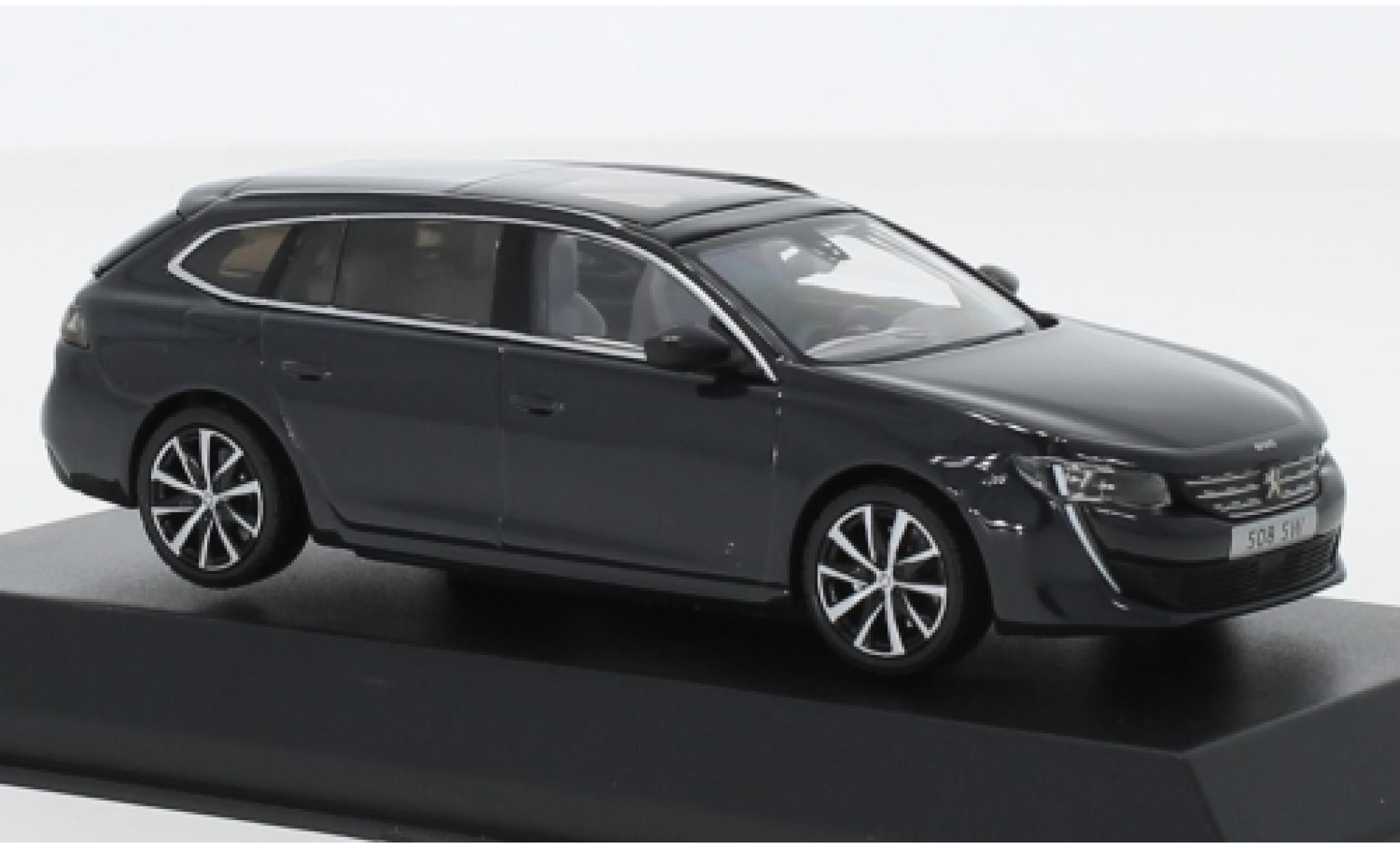 Peugeot 508 1/43 Norev SW grijs 2018 modelauto