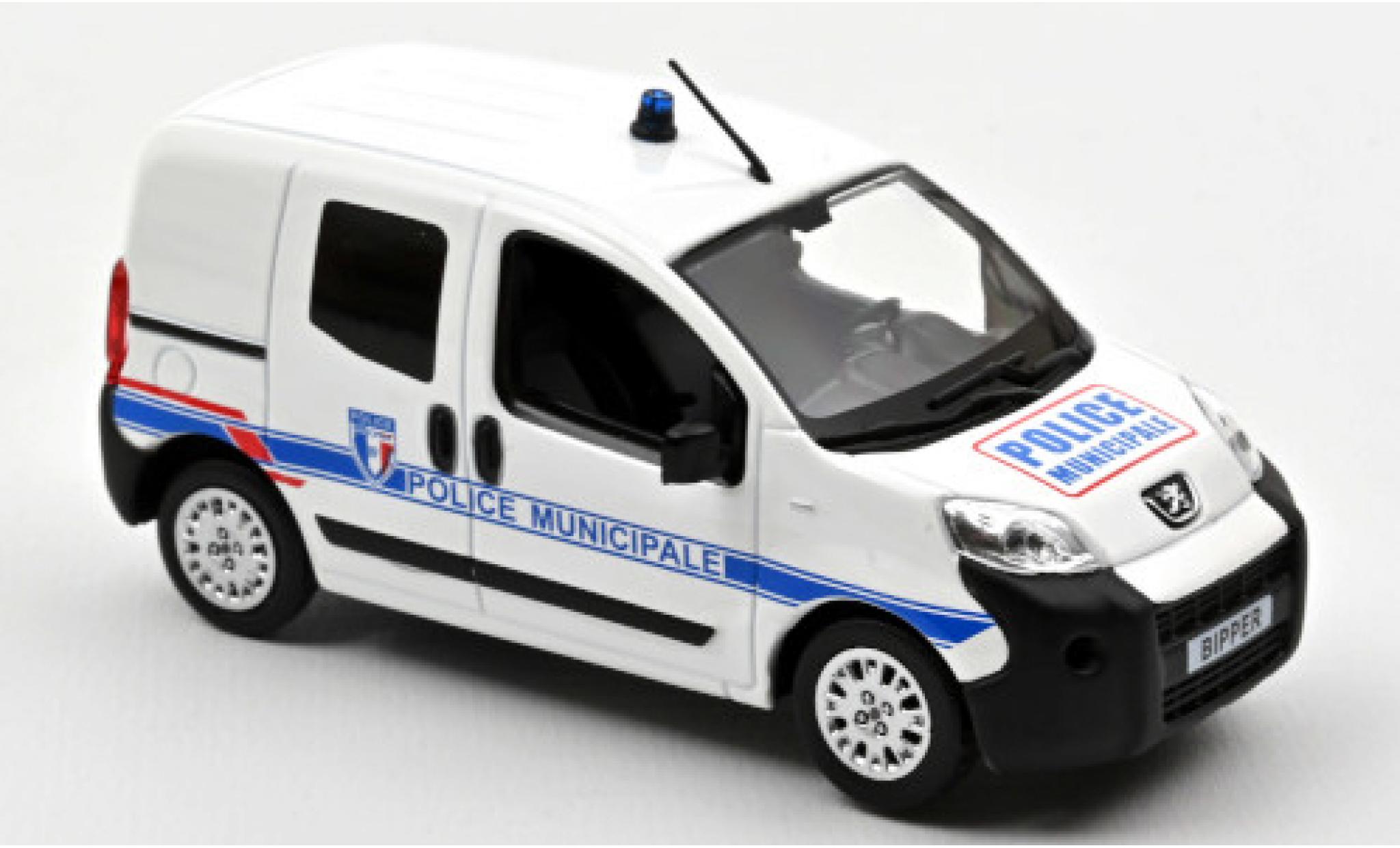 Peugeot Bipper 1/43 Norev Politie Municipale (F) 2009 modelauto