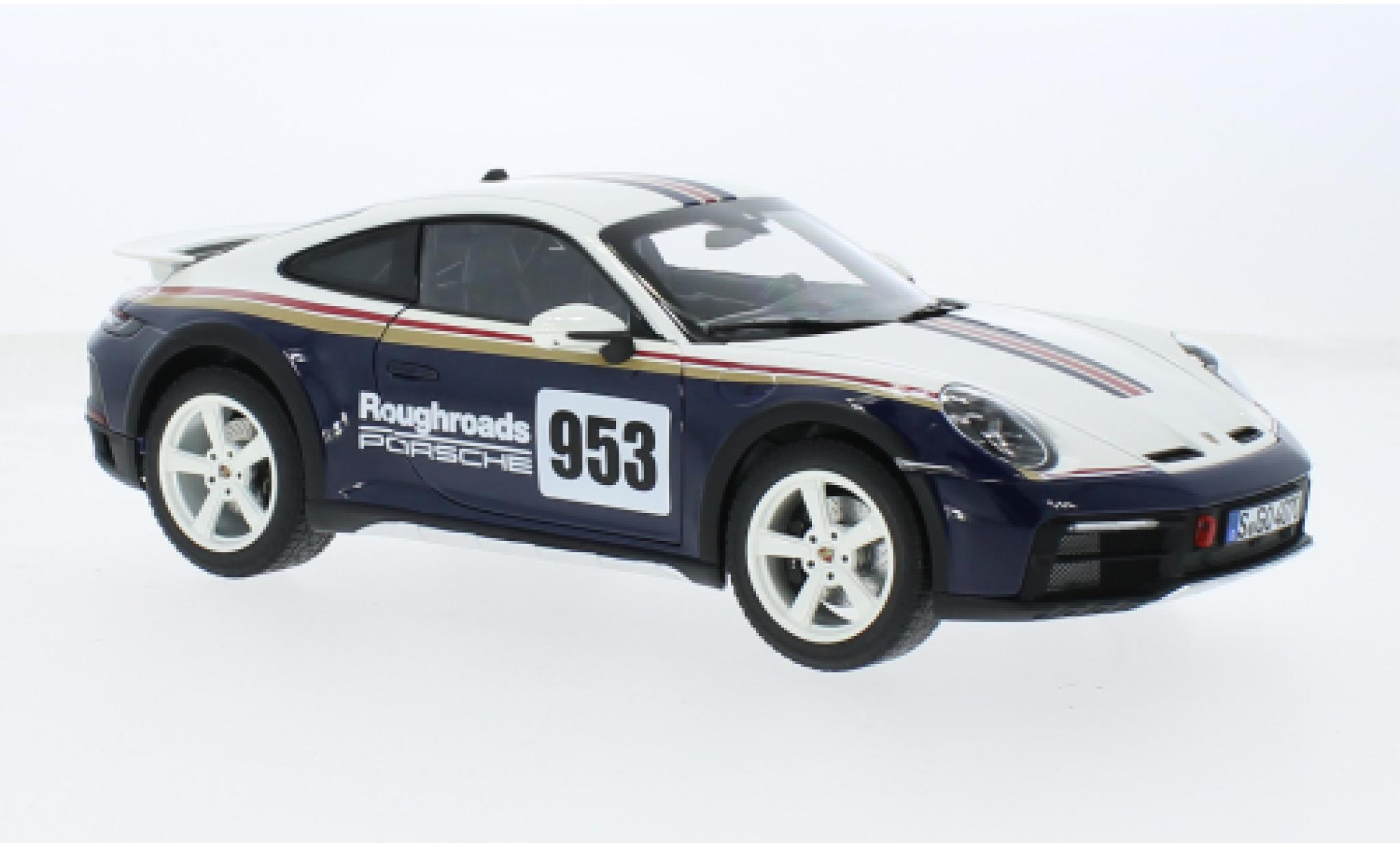 Porsche 992 1/18 Norev 911  Dakar Roughroads 2022 1:18 modelauto