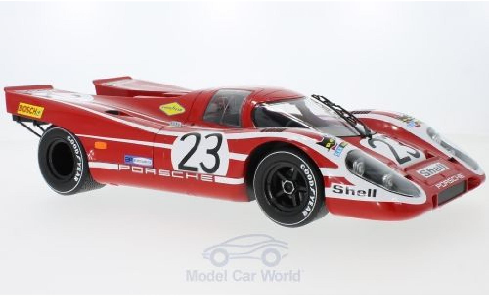 Porsche 917 1970 1/12 Norev K No.23 24h Le Mans 1970 R.Attwood/H.Herrmann modelauto