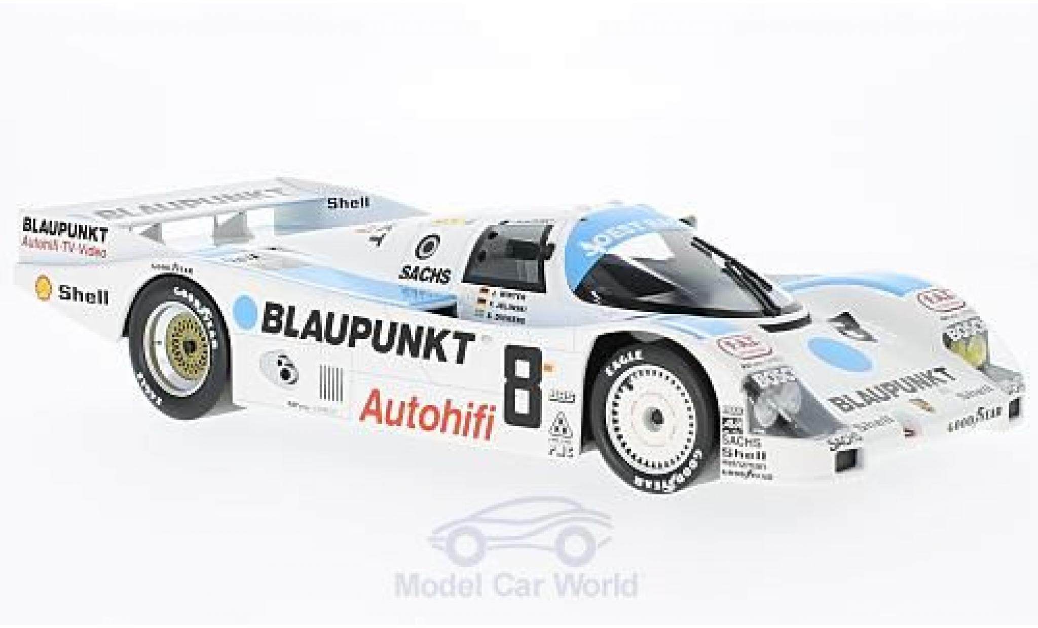 Porsche 962 1988 1/18 Norev C No.8 Blaupunkt 24h Le Mans 1988 J.Winter/F.Jelinski/S.Dickens modelauto