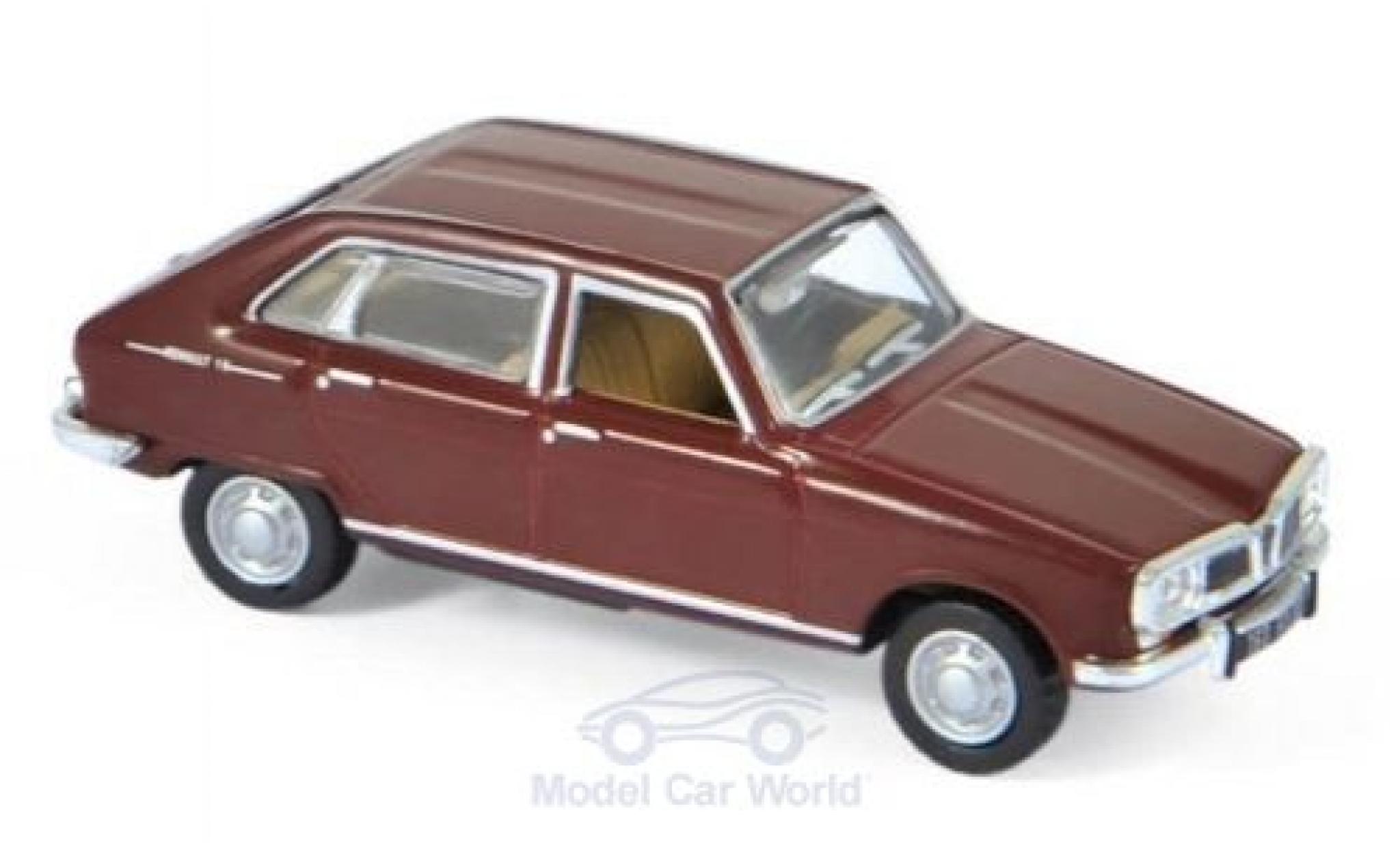 Renault 16 1/87 Norev Super rood 1966 modelauto
