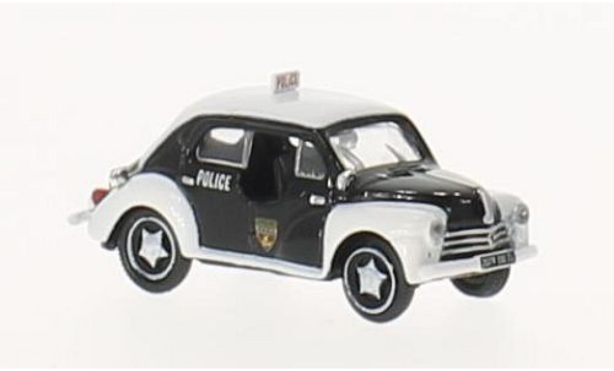Renault 4 1/87 Norev CV Politie 1955 modelauto