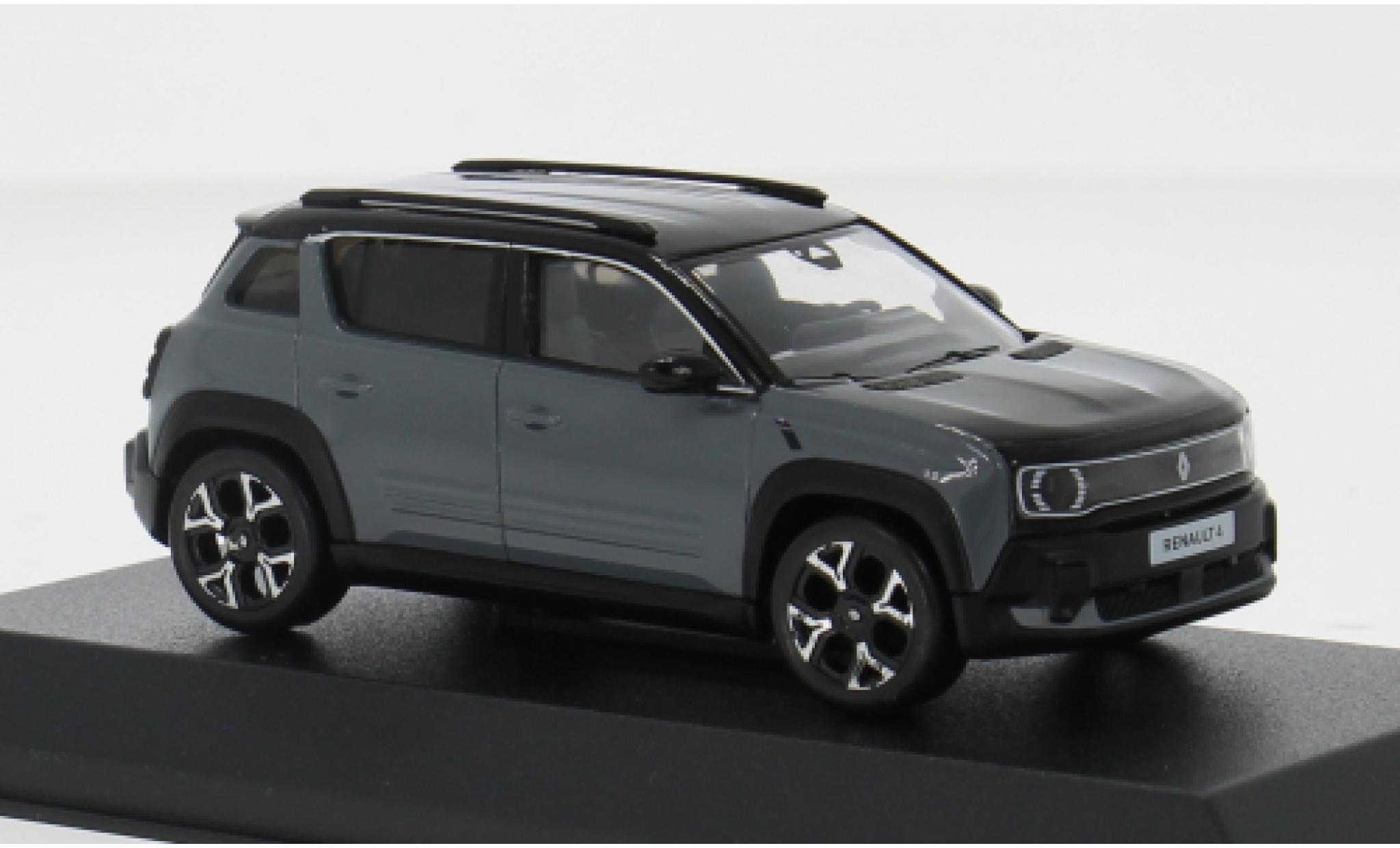 Renault 4 1/43 Norev E-Tech grijs 2025 1:3 modelauto