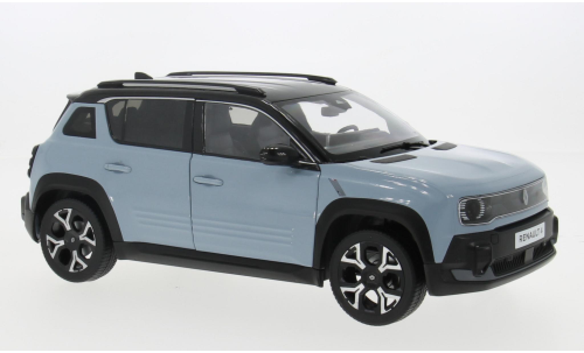 Renault 4 1/18 Norev E-Tech blauw 2025 1:18 modelauto