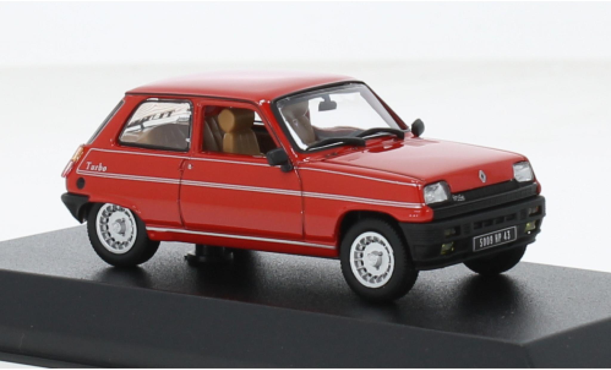 Renault 5 1/43 Norev Alpine Turbo rood 1983 1:43 modelauto