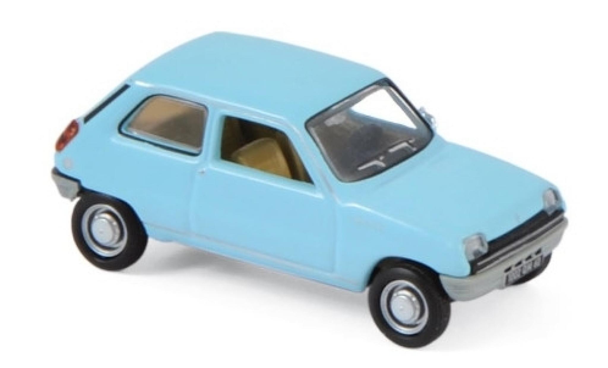 Renault 5 1/87 Norev blauw 1972 modelauto