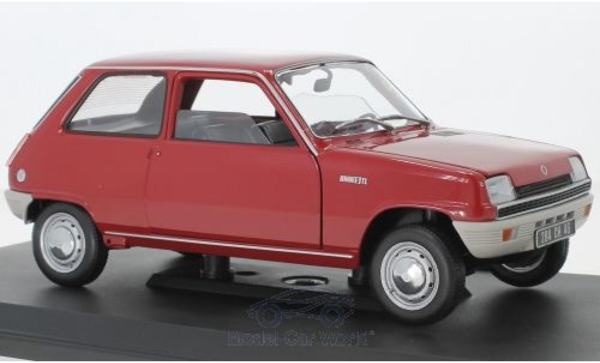 Renault 5 1/18 Norev rood 1972 modelauto