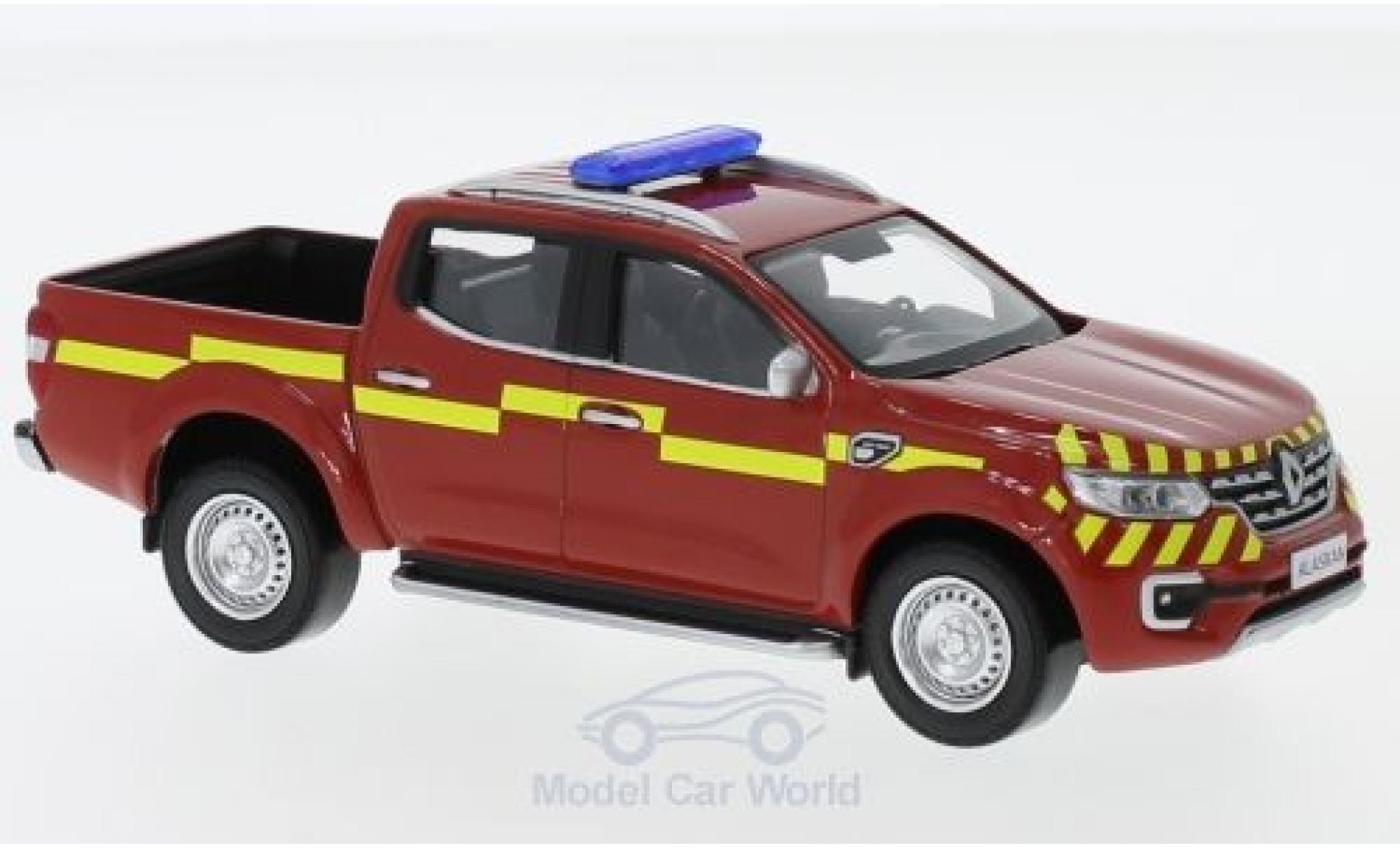 Renault Alaskan 1/43 Norev Pick Up Brandweer (F) 2017 modelauto