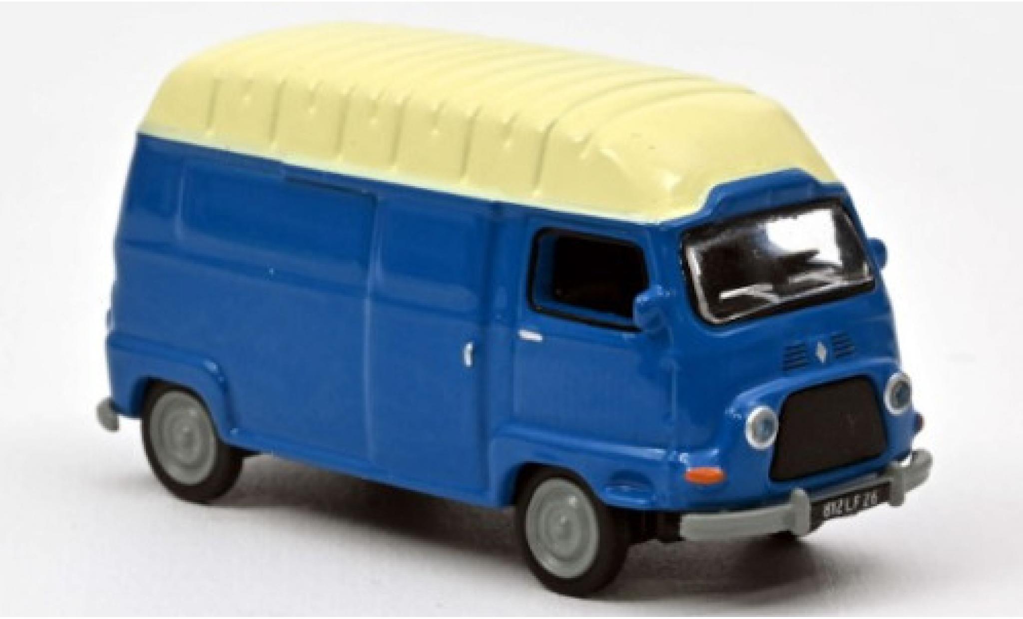 Renault Estafette 1/87 Norev blauw/beige 1968 modelauto