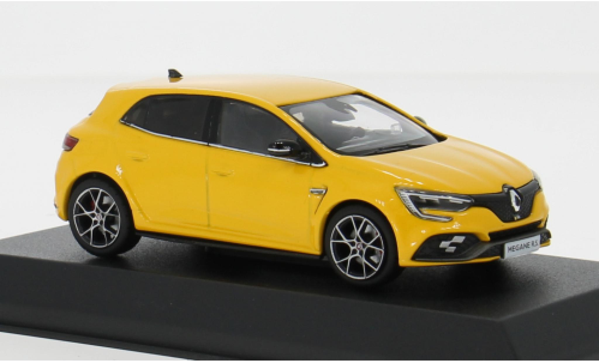 Renault Megane 1/18 Norev R.S. Trophy geel 2020 1:18 modelauto