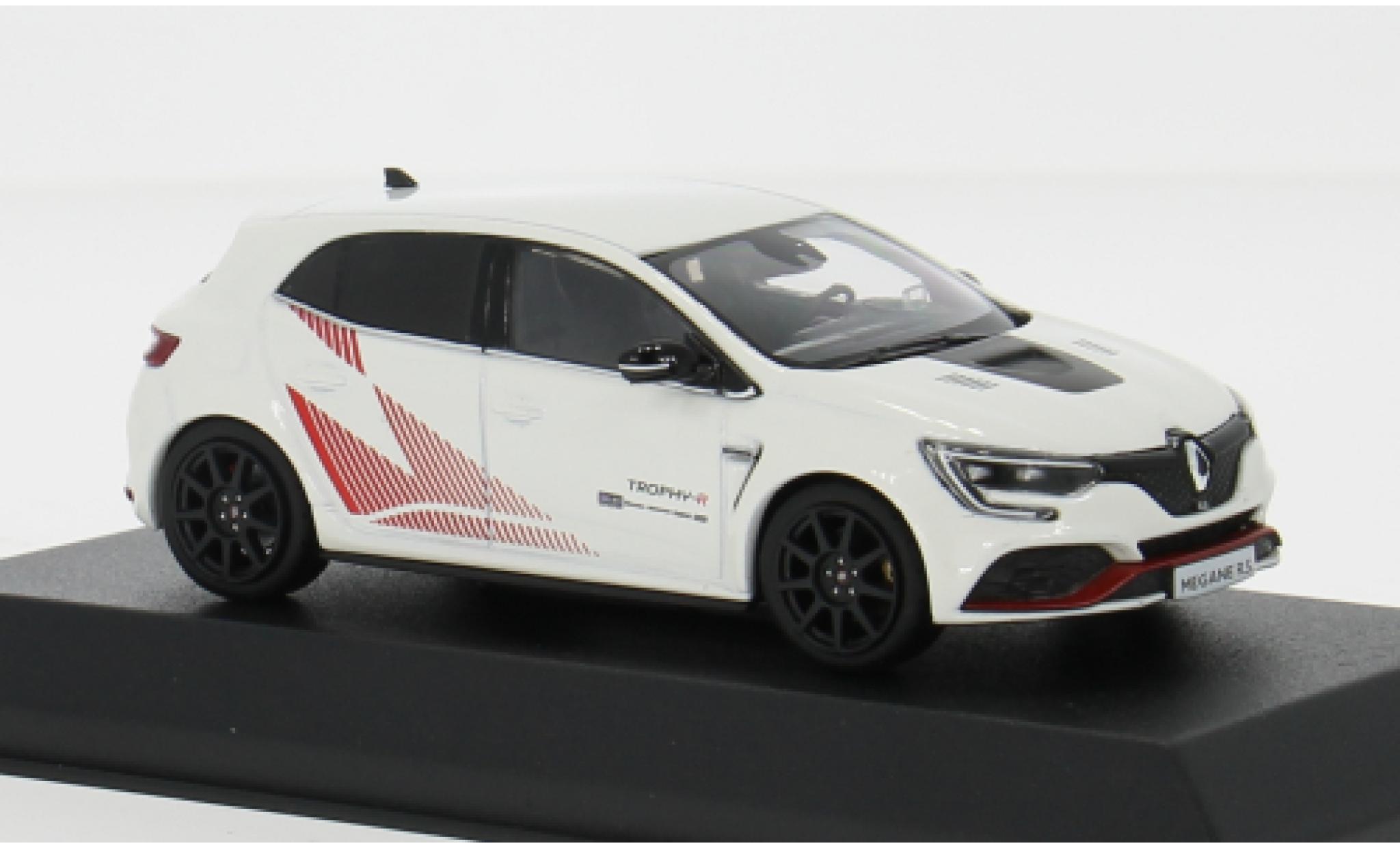 Renault Megane 1/43 Norev R.S. Trophy-R wit/Dekor 2019 1:43 modelauto
