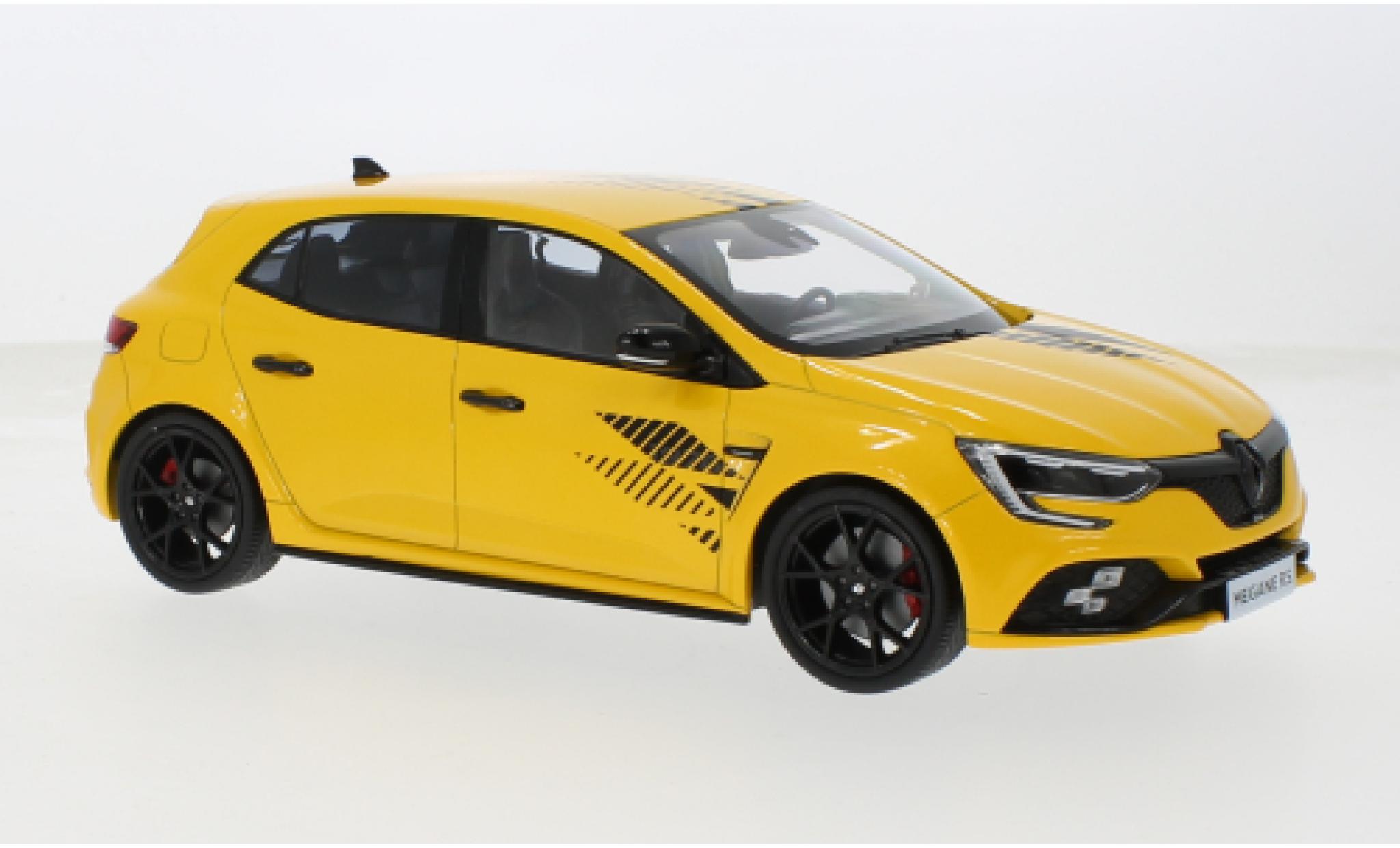Renault Megane 1/18 Norev R.S. Ultime metallic geel 2023 1:18 modelauto